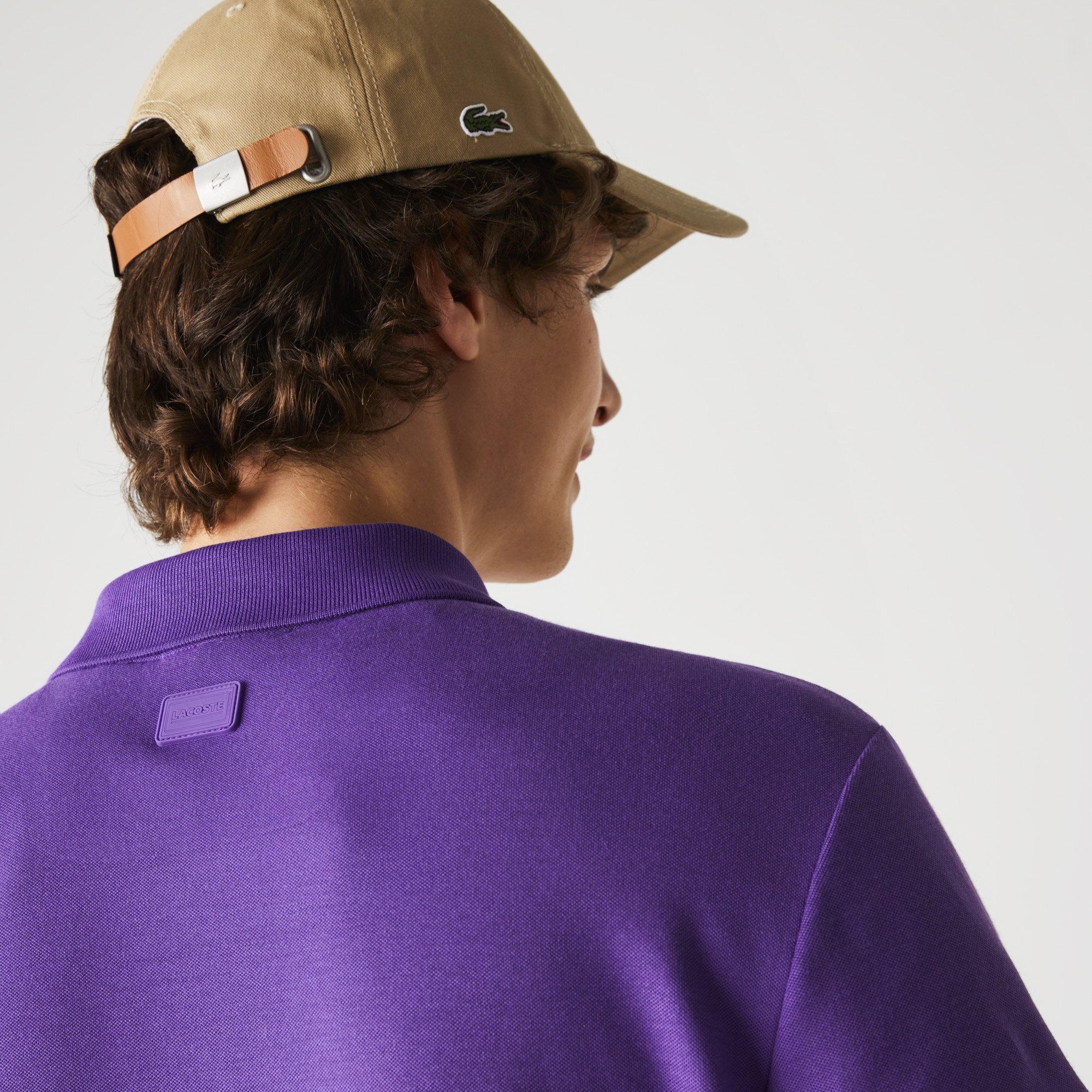 Lacoste Erkek Regular Fit Mor Movement Polo