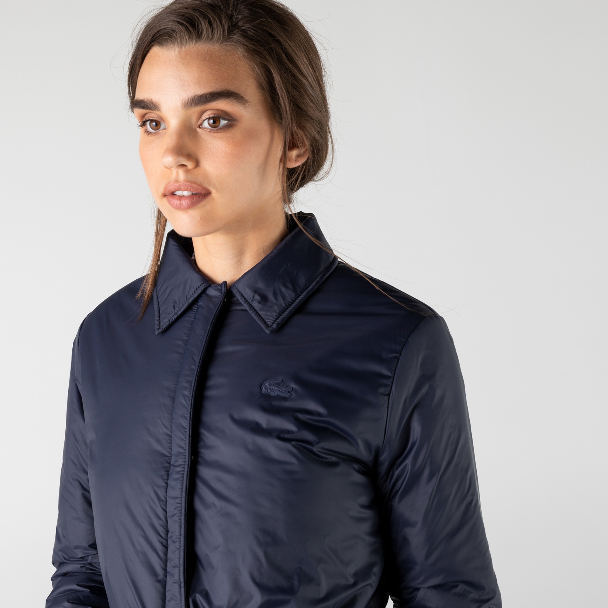 Lacoste Kadın Lacivert Kaban