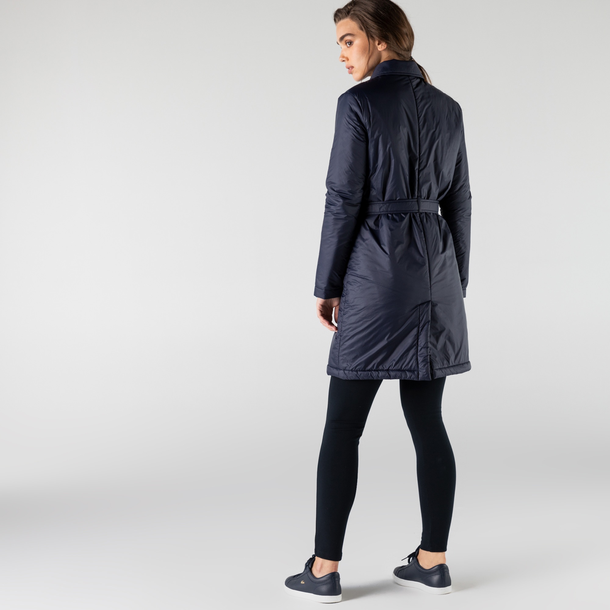 Lacoste Kadın Lacivert Kaban