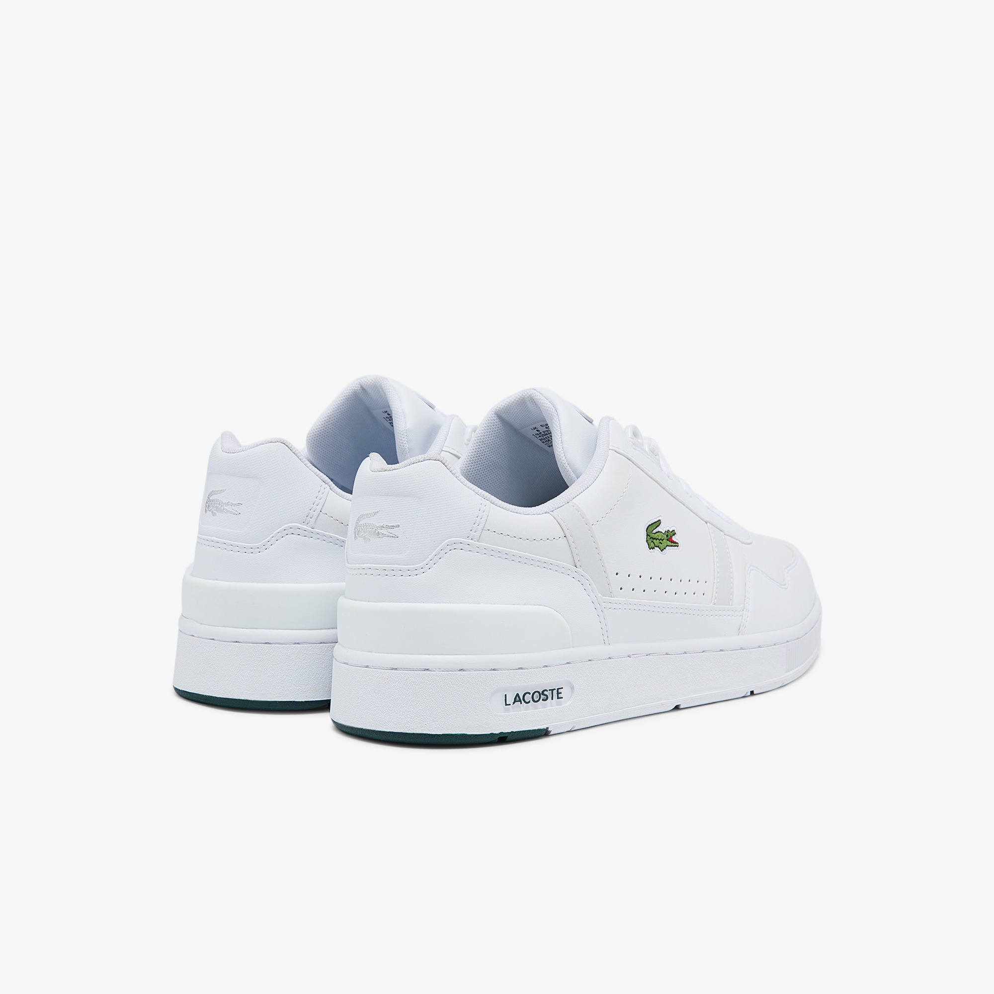 Lacoste T-Clip 0121 2 Sma Erkek Deri Beyaz Sneaker