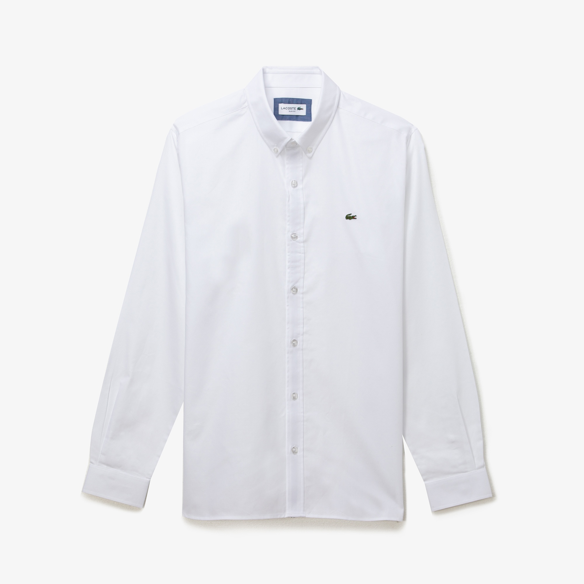 Lacoste Erkek Slim Fit Beyaz Gömlek