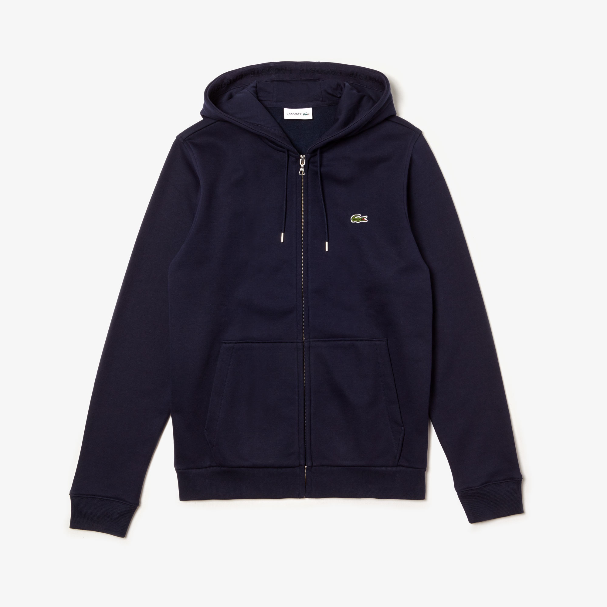 Lacoste Erkek Regular Fit Kapüşonlu Lacivert Sweatshirt