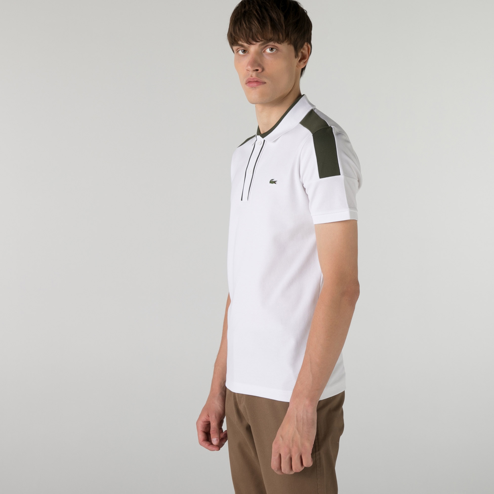 Lacoste Erkek Slim Fit Beyaz Polo