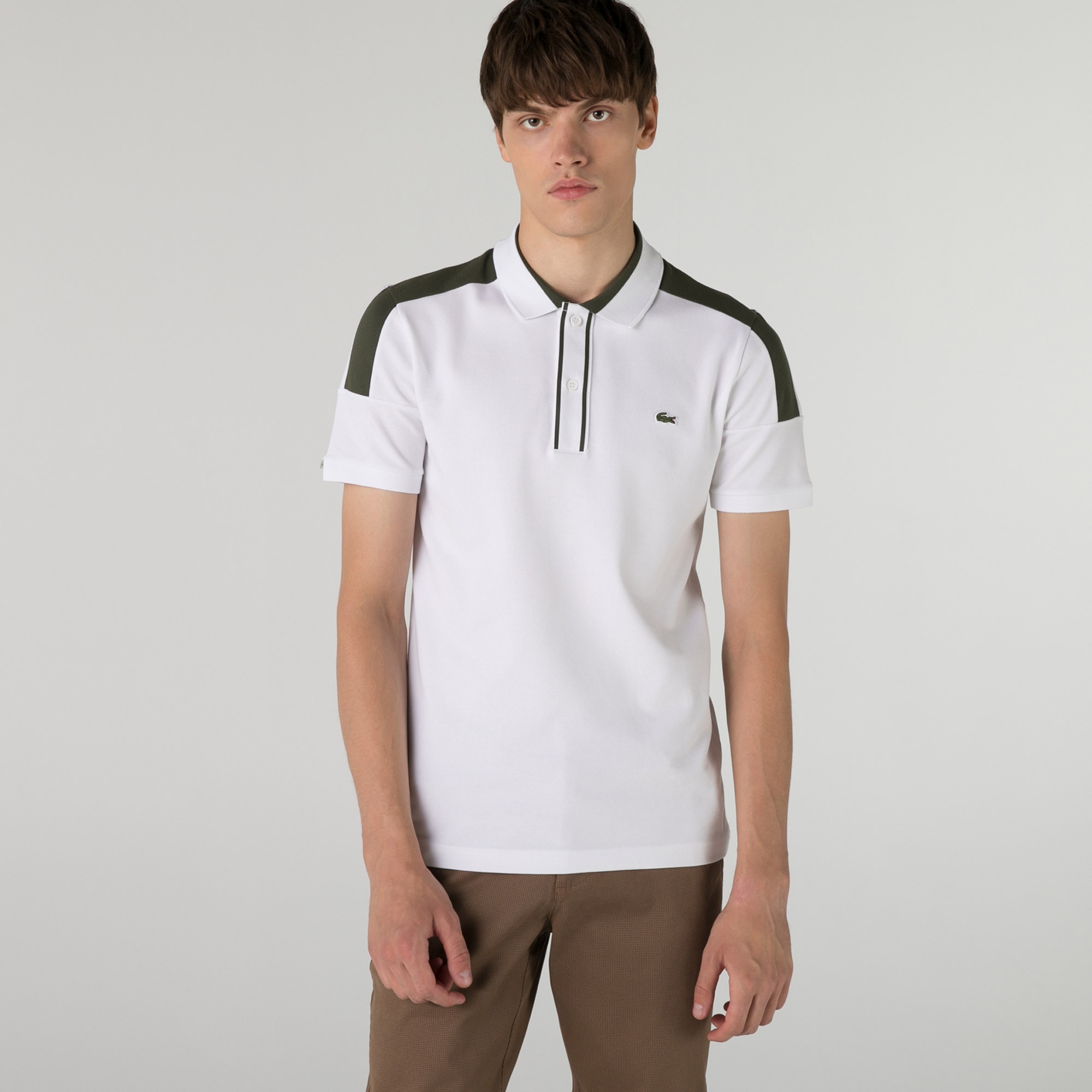 Lacoste Erkek Slim Fit Beyaz Polo