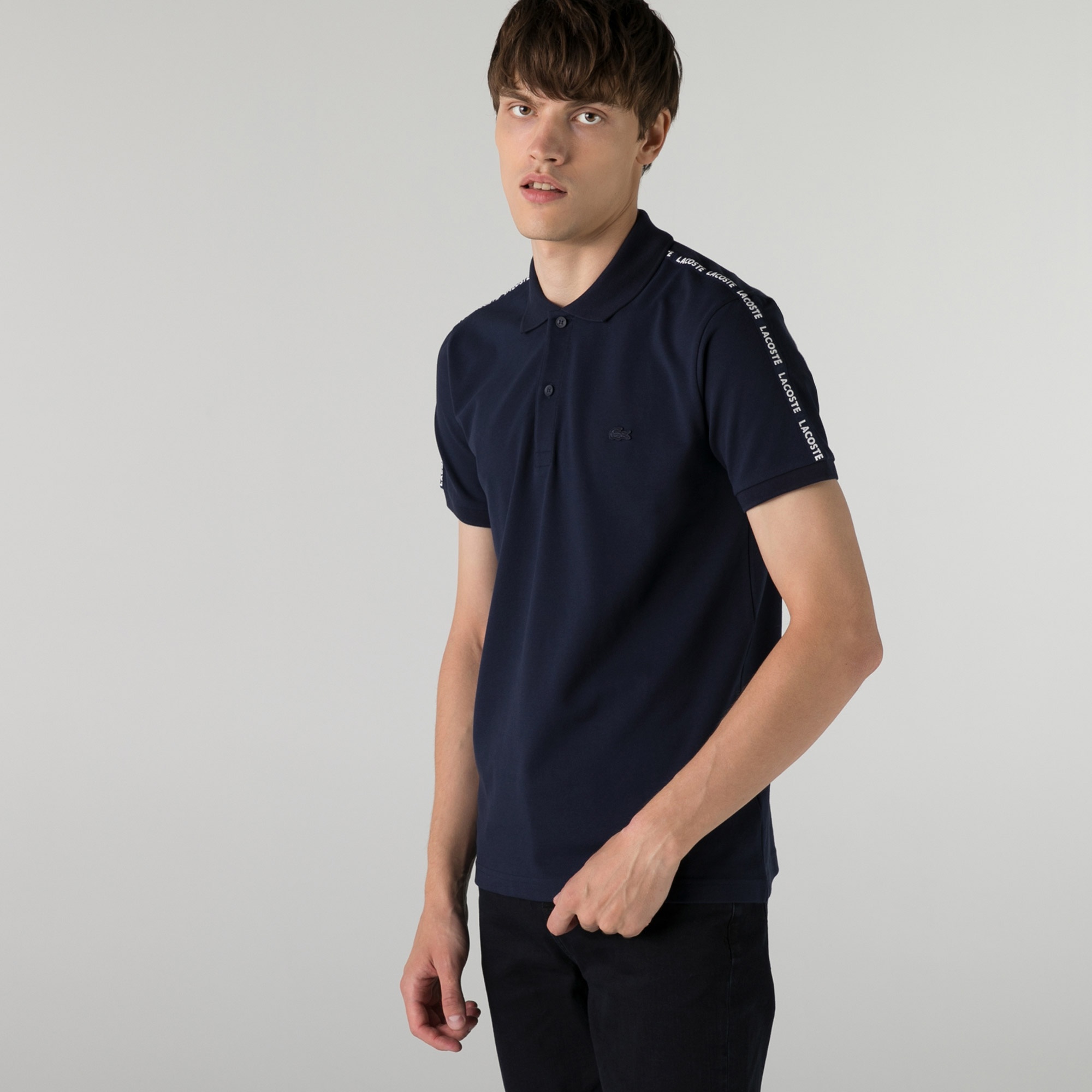 Lacoste Erkek Slim Fit Lacivert Polo