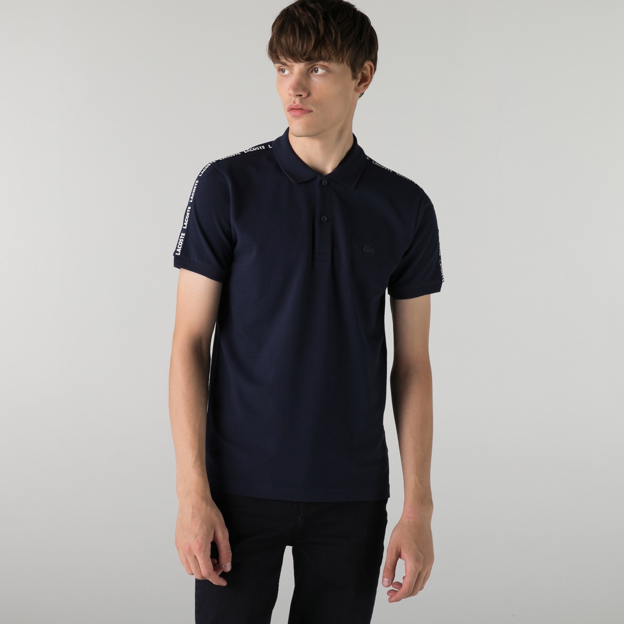 Lacoste Erkek Slim Fit Lacivert Polo