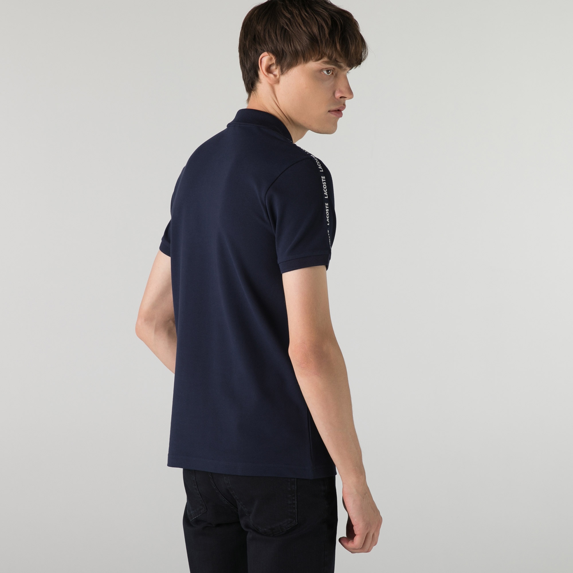Lacoste Erkek Slim Fit Lacivert Polo