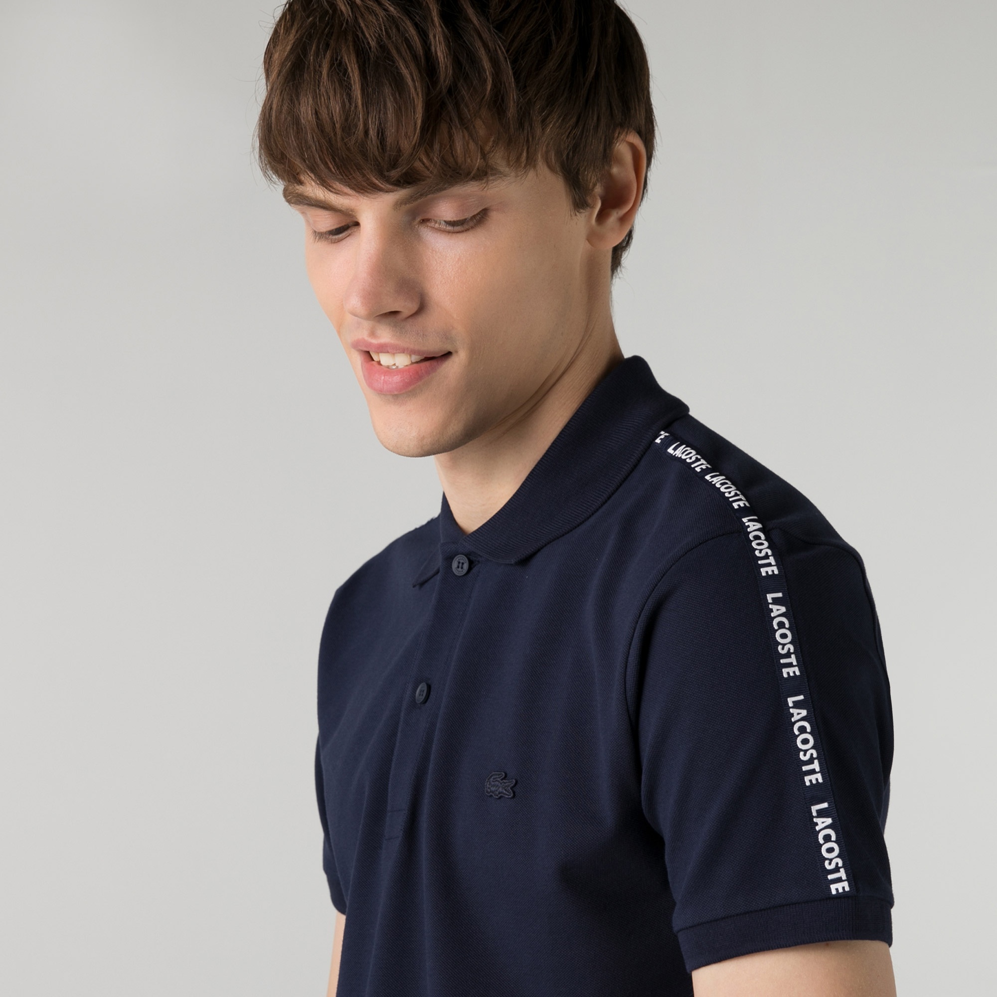 Lacoste Erkek Slim Fit Lacivert Polo