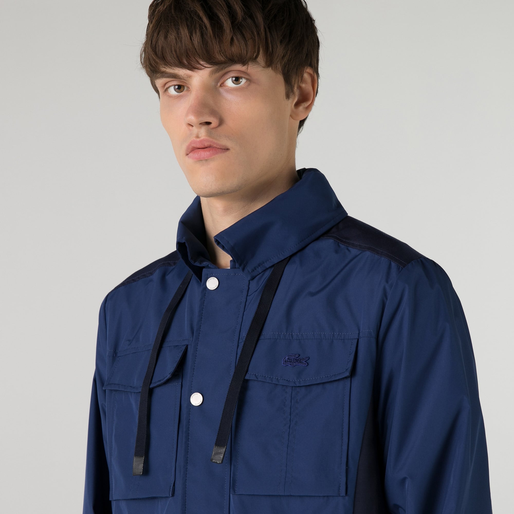 Lacoste Erkek Lacivert Mont