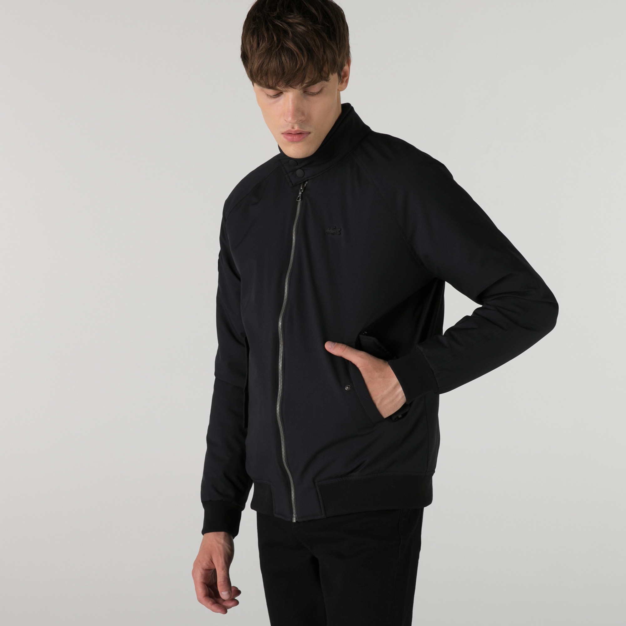 Lacoste Erkek Siyah Mont