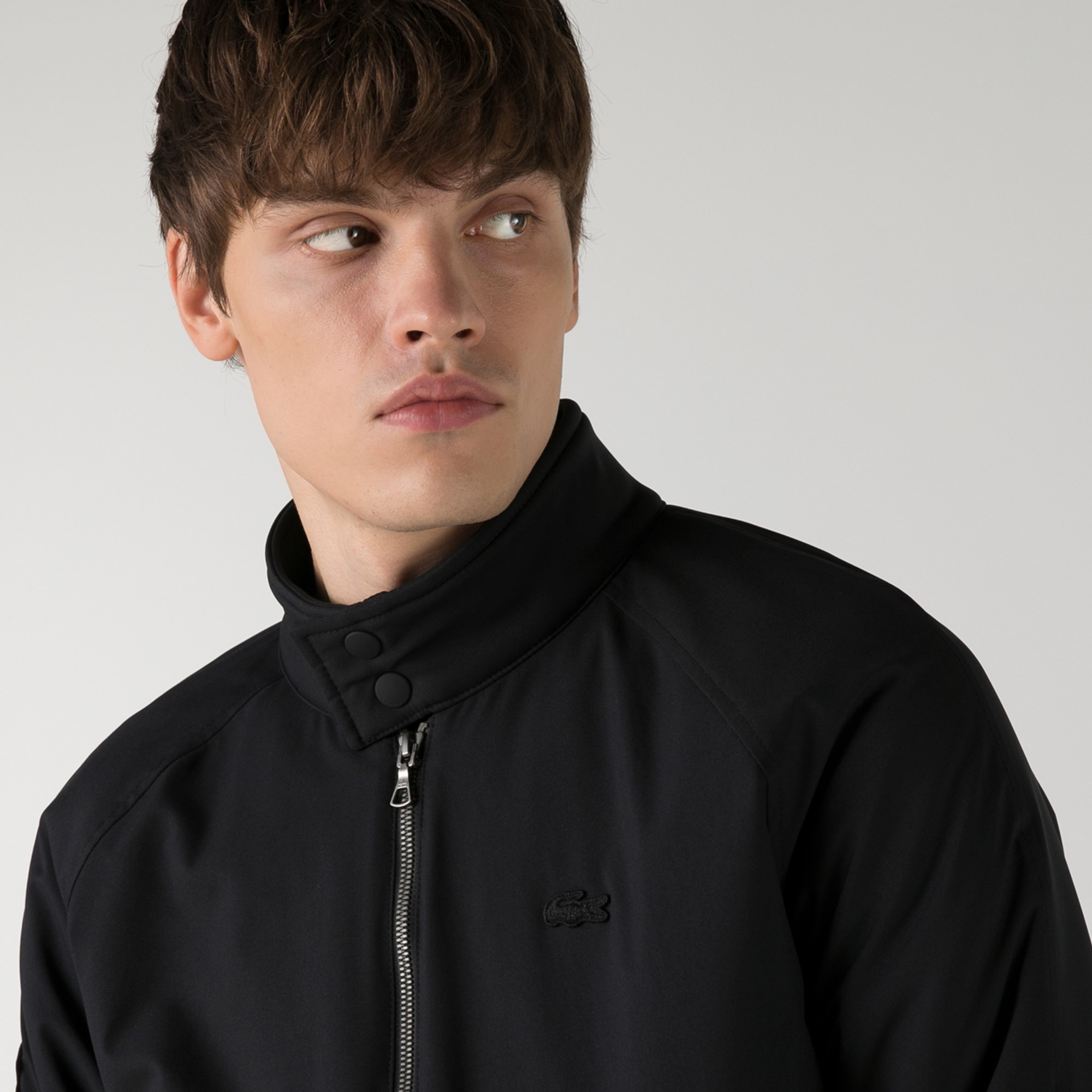 Lacoste Erkek Siyah Mont