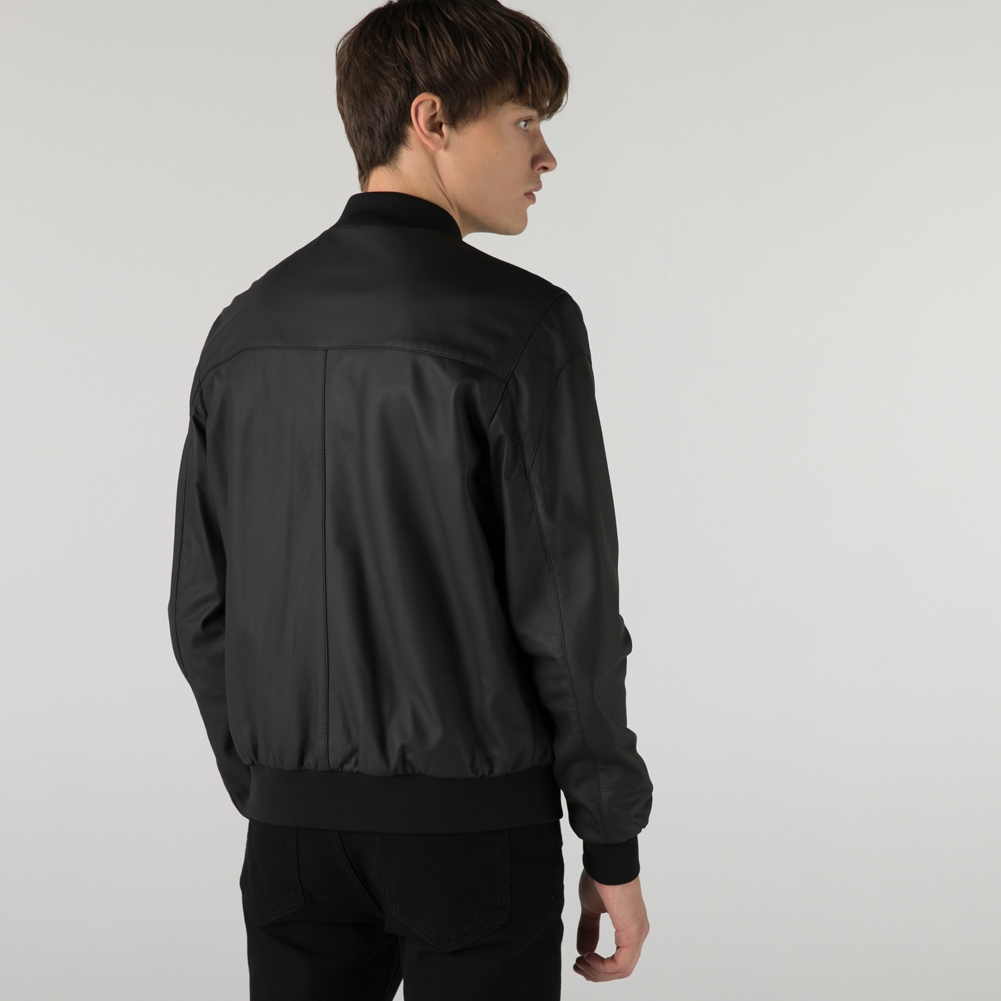 Lacoste Erkek Siyah Mont