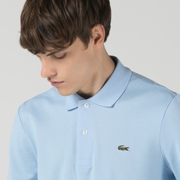 Lacoste Erkek Classic Fit Uzun Kollu L.12.12 Mavi Polo Mavi