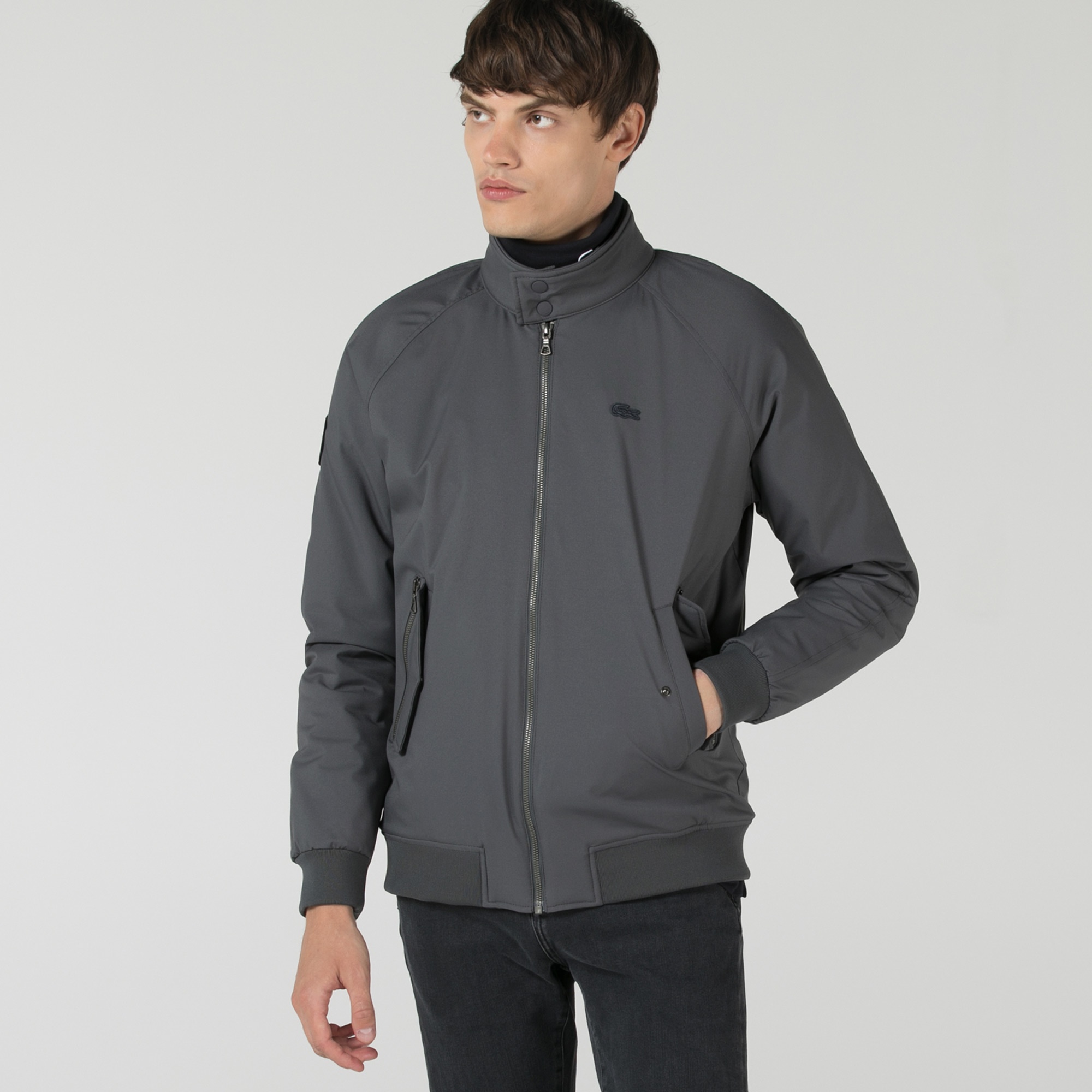 Lacoste Erkek Gri Mont