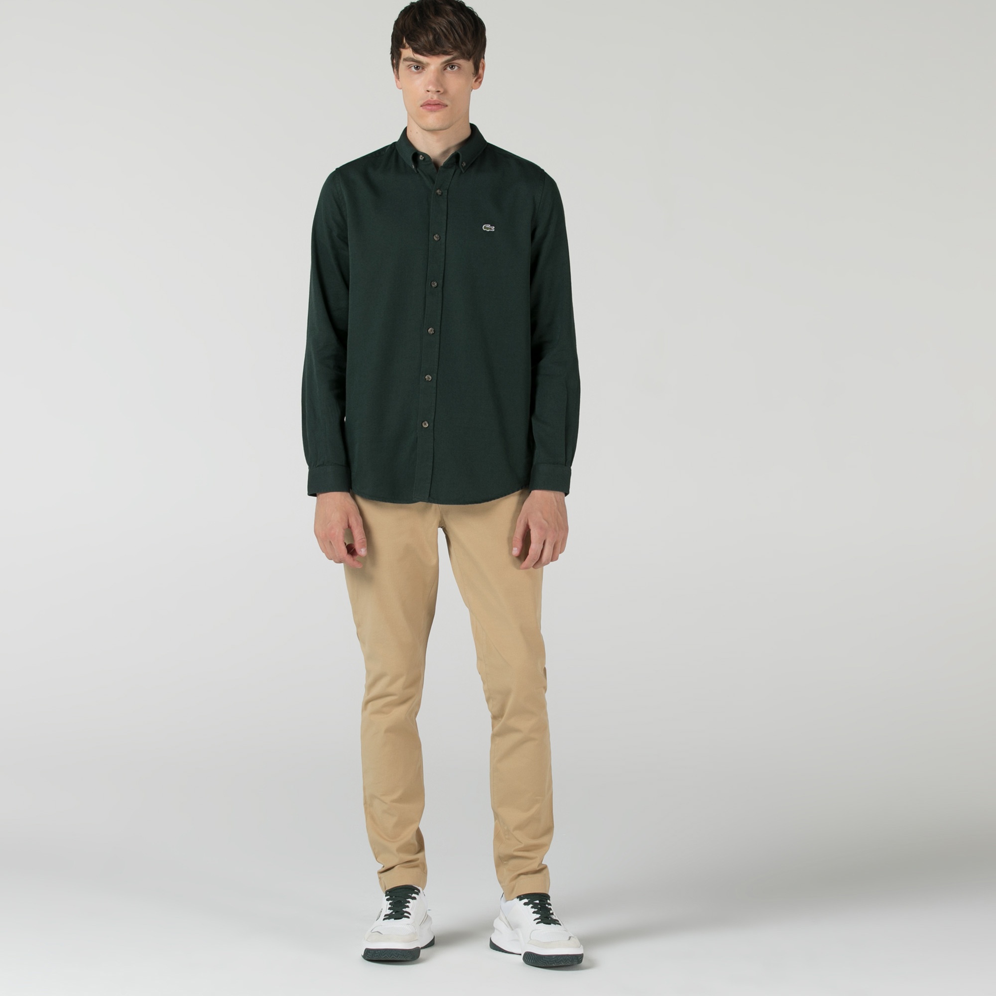 Lacoste Erkek Slim Fit Bej Pantolon
