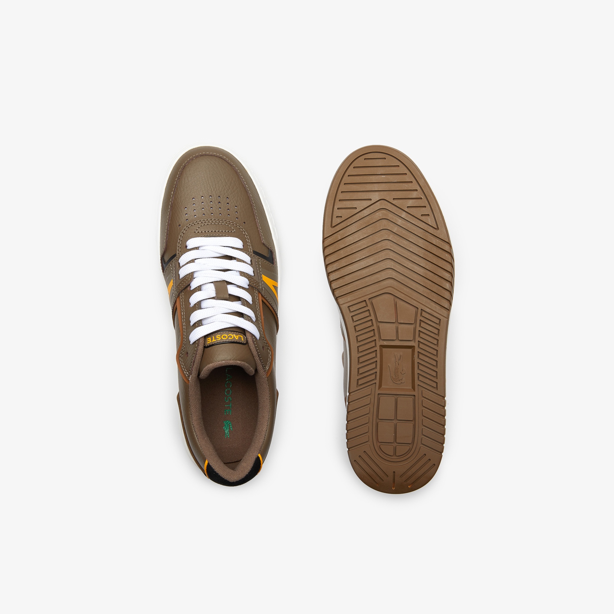 Lacoste L001 0321 1 Sma Erkek Kahverengi Sneaker