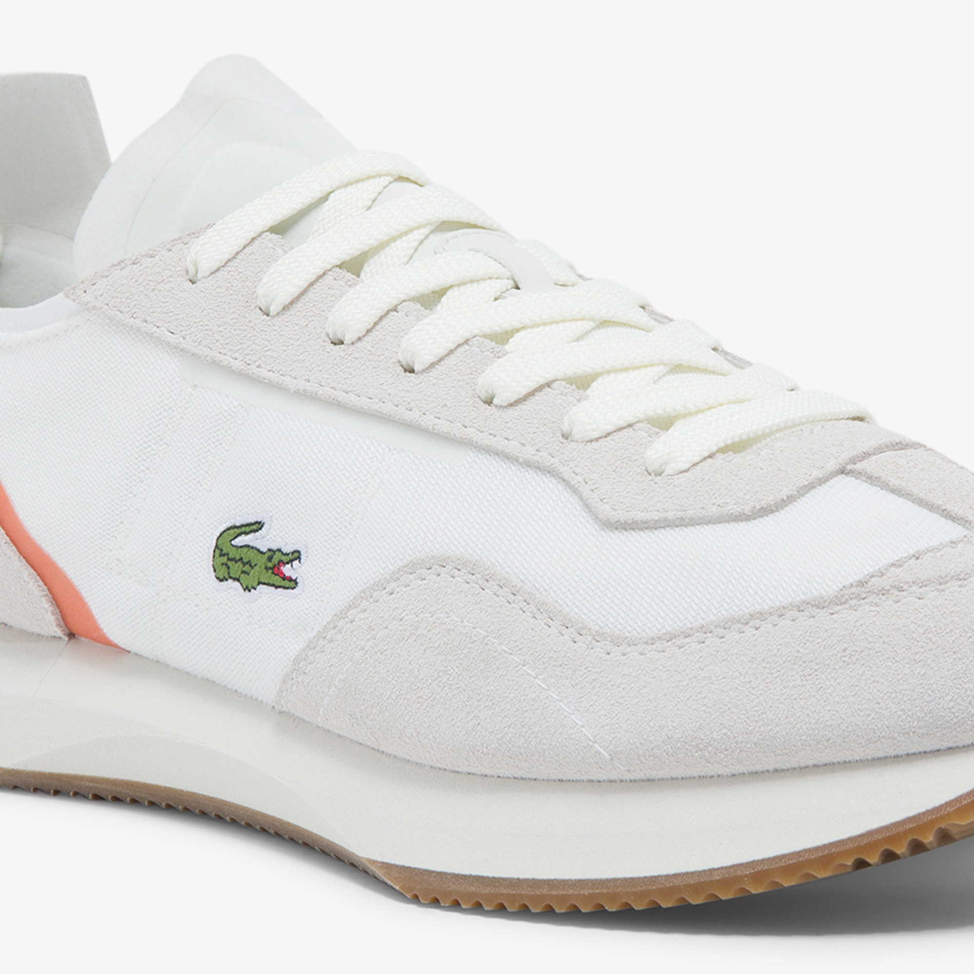 Lacoste Match Break 0121 1 Sma Erkek Beyaz - Kahverengi Sneaker