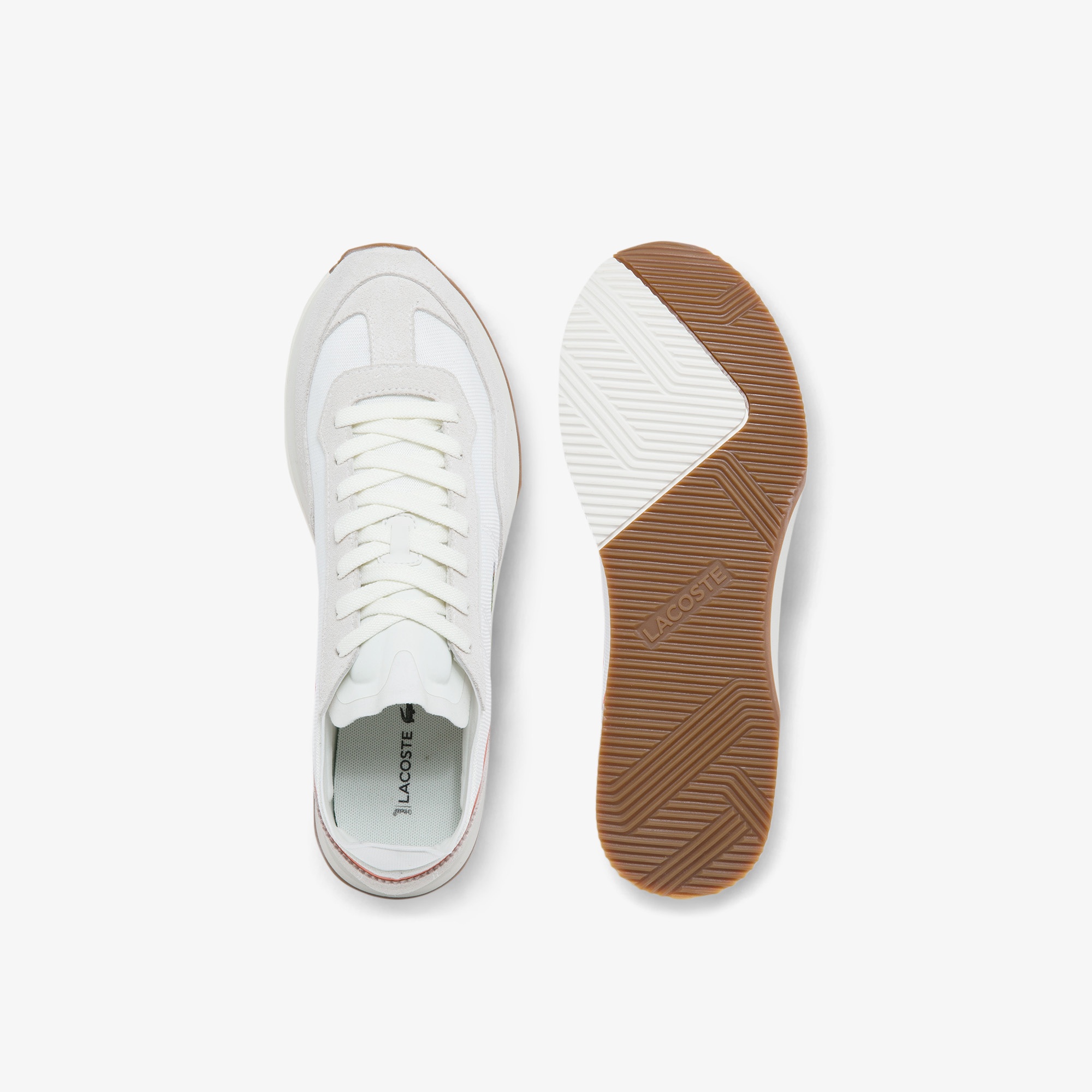 Lacoste Match Break 0121 1 Sma Erkek Beyaz - Kahverengi Sneaker