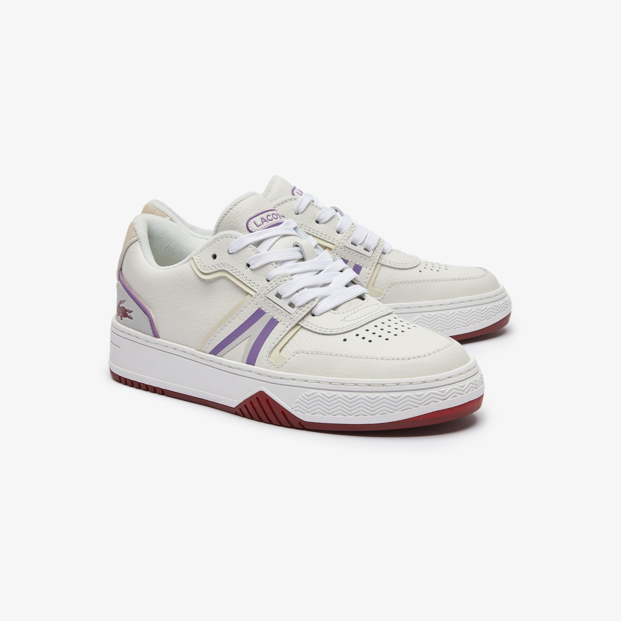 Lacoste L001 0321 1 Sfa Kadın Deri Beyaz Sneaker