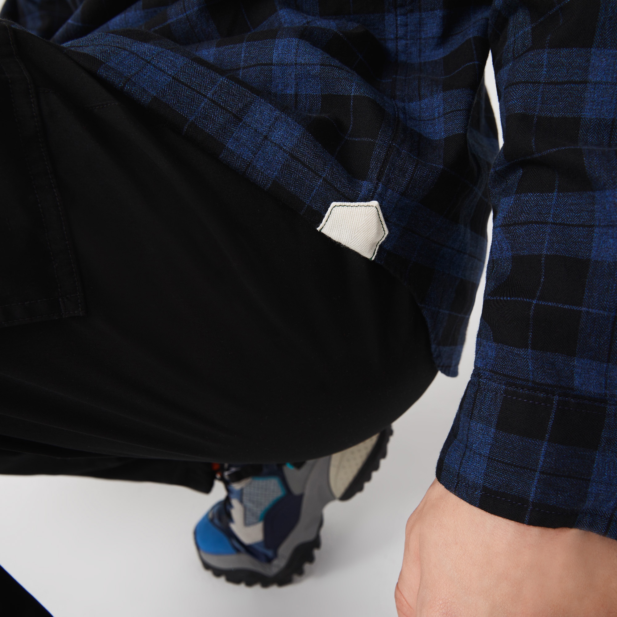 Lacoste Erkek Regular Fit Ekose Desenli Lacivert Gömlek