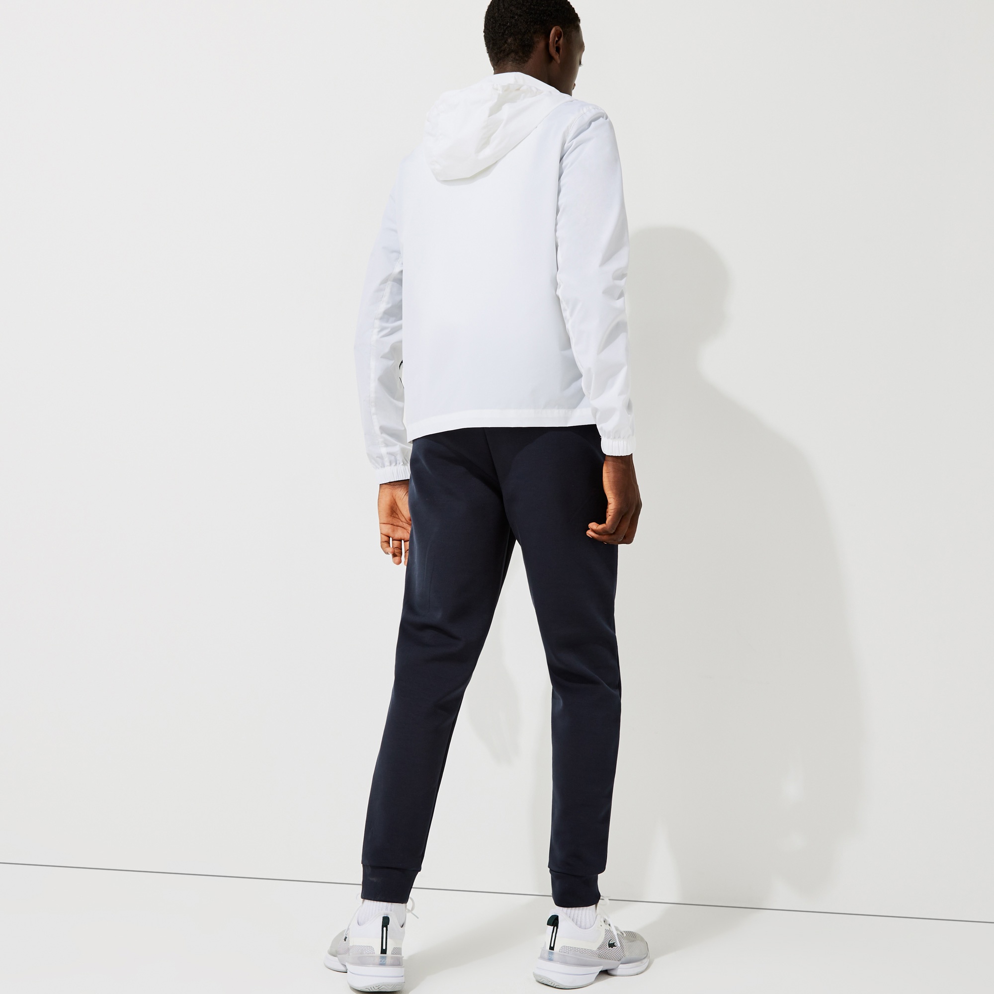 Lacoste SPORT Erkek Tapered Fit Siyah Eşofman Altı