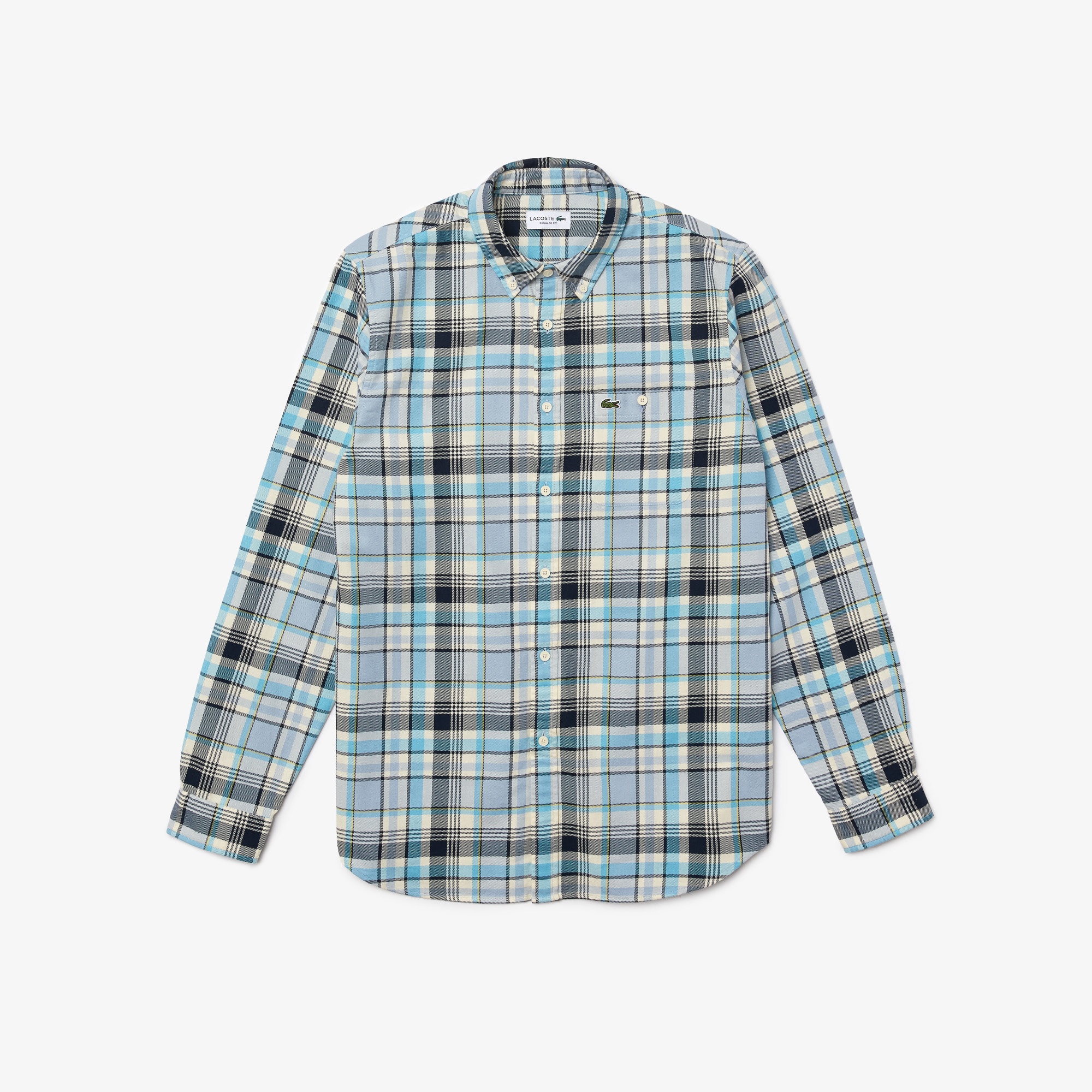 Lacoste Erkek Regular Fit Ekose Renkli Gömlek