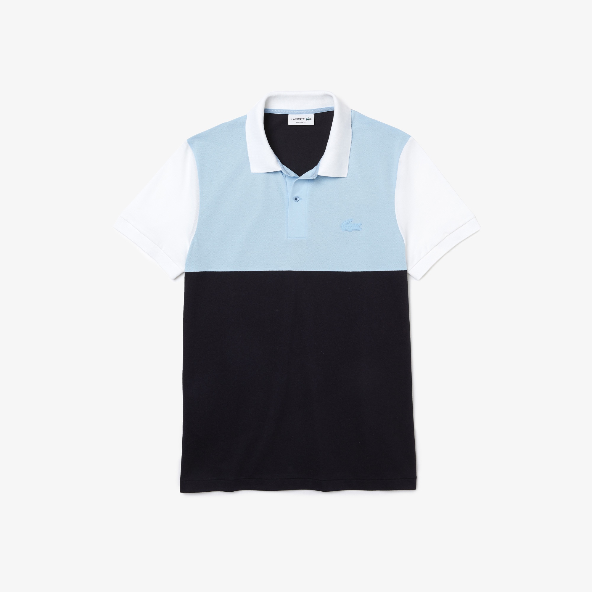 Lacoste Erkek Regular Fit Renk Bloklu Lacivert Polo