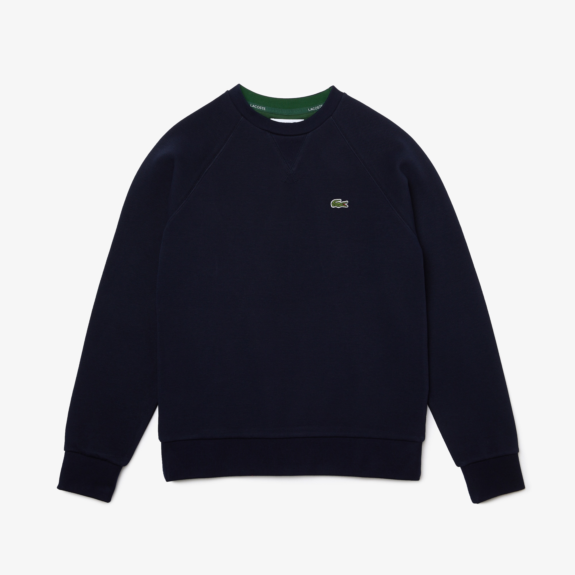 Lacoste Kadın Regular Fit Bisiklet Yaka Lacivert Sweatshirt