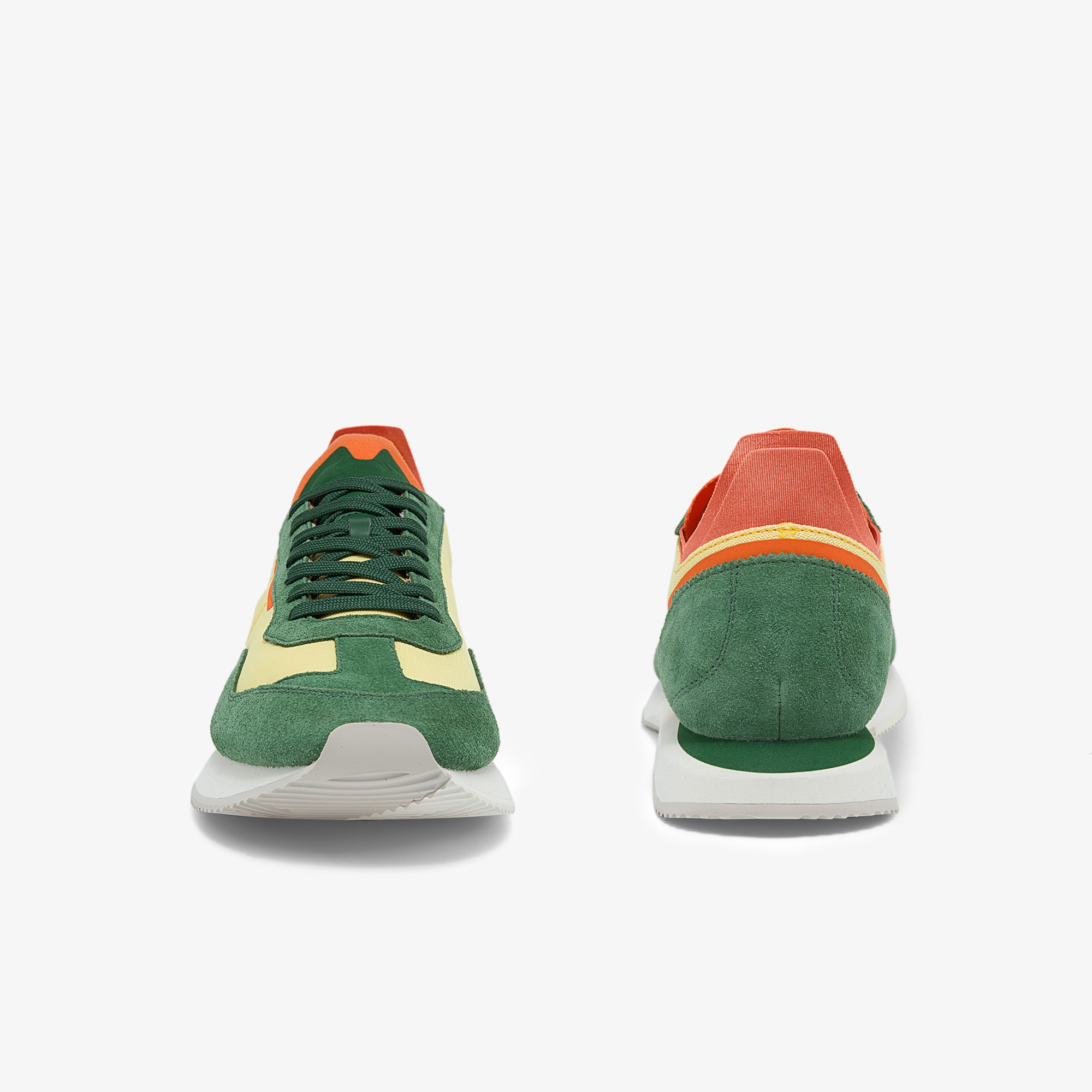 Lacoste Match Break 01213 Qsp Sma Erkek Sarı - Yeşil Sneaker