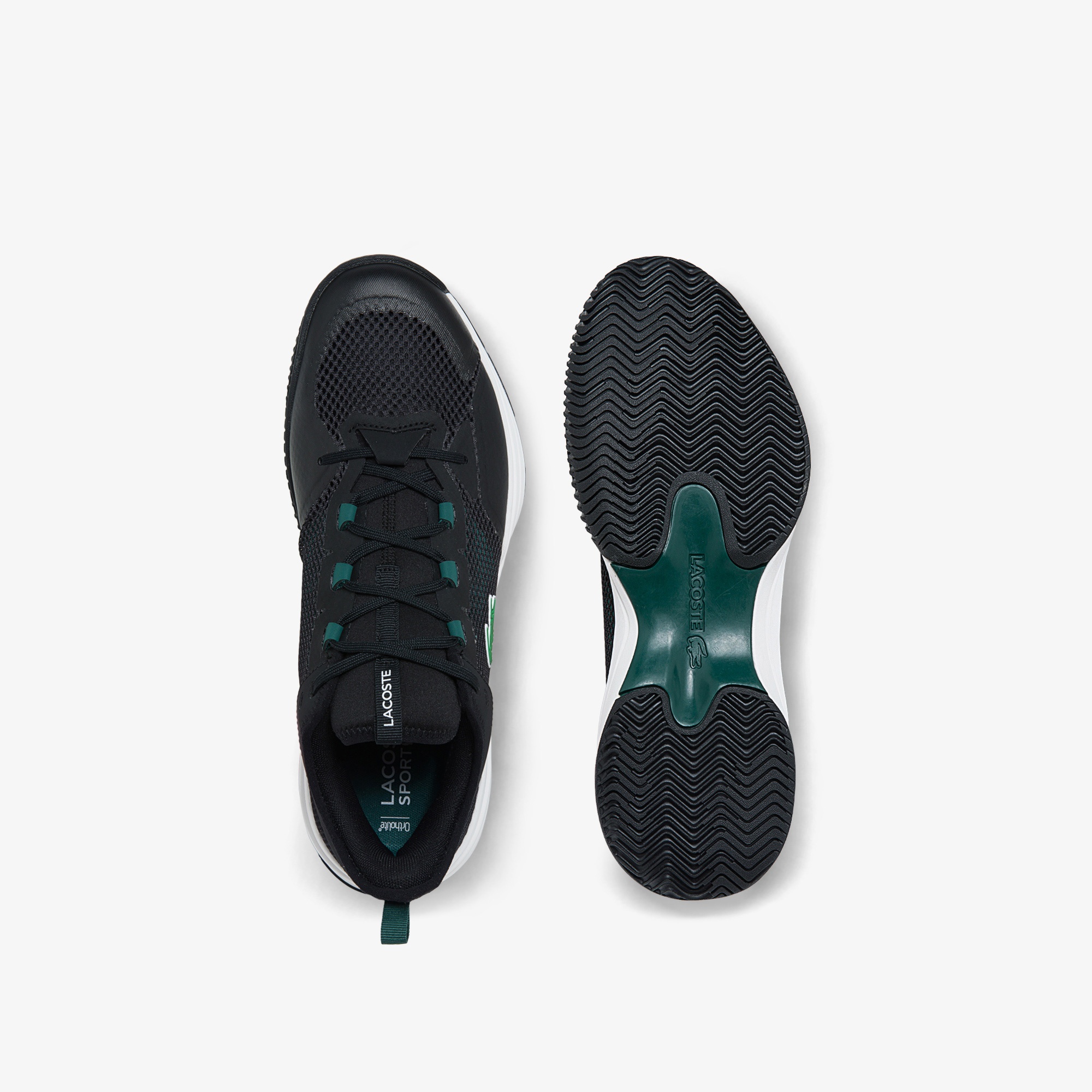 Lacoste Ag-Lt 21 0121 1 Sma Erkek Siyah - Yeşil Sneaker