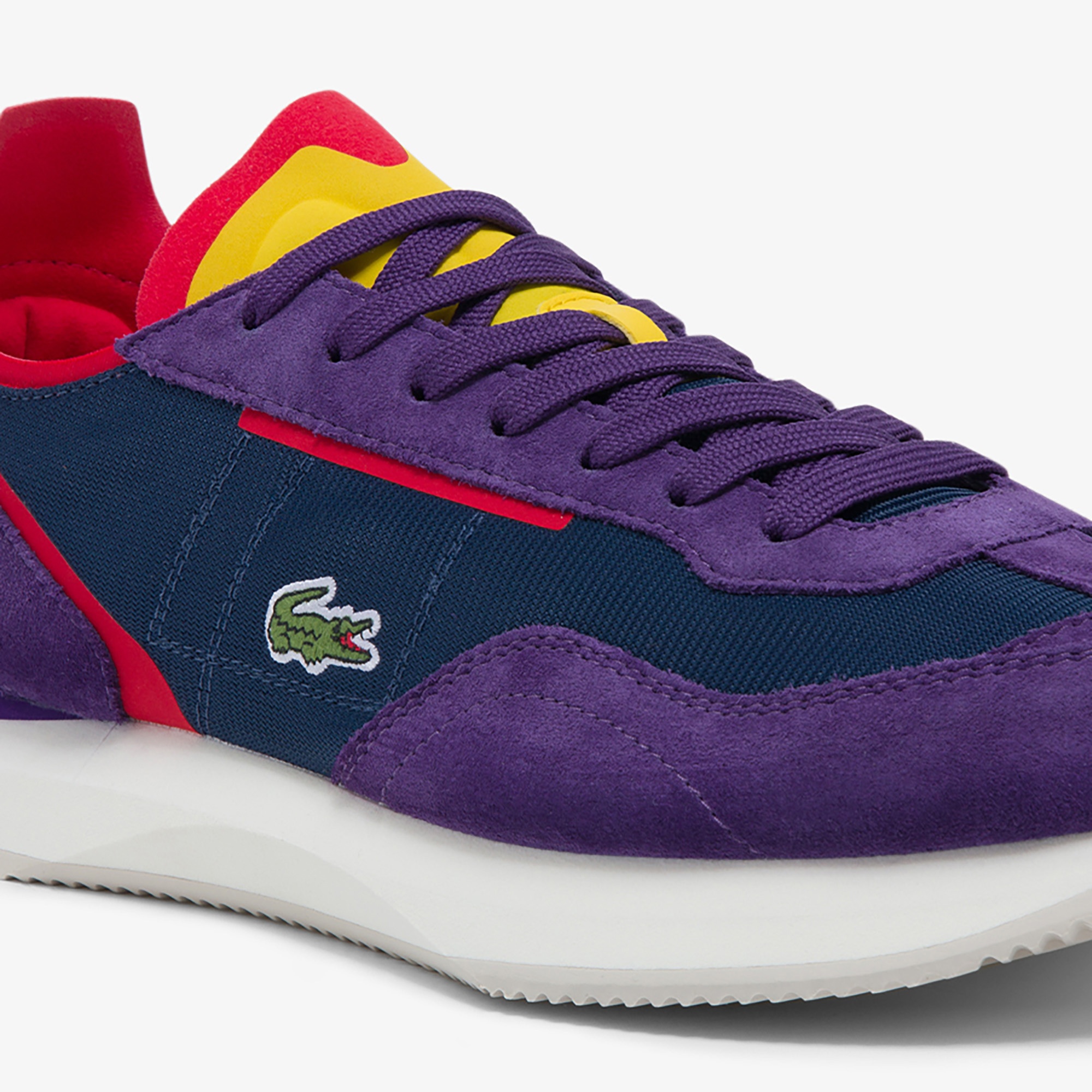 Lacoste Match Break 0121 4 Sma Erkek Lacivert - Mor Sneaker
