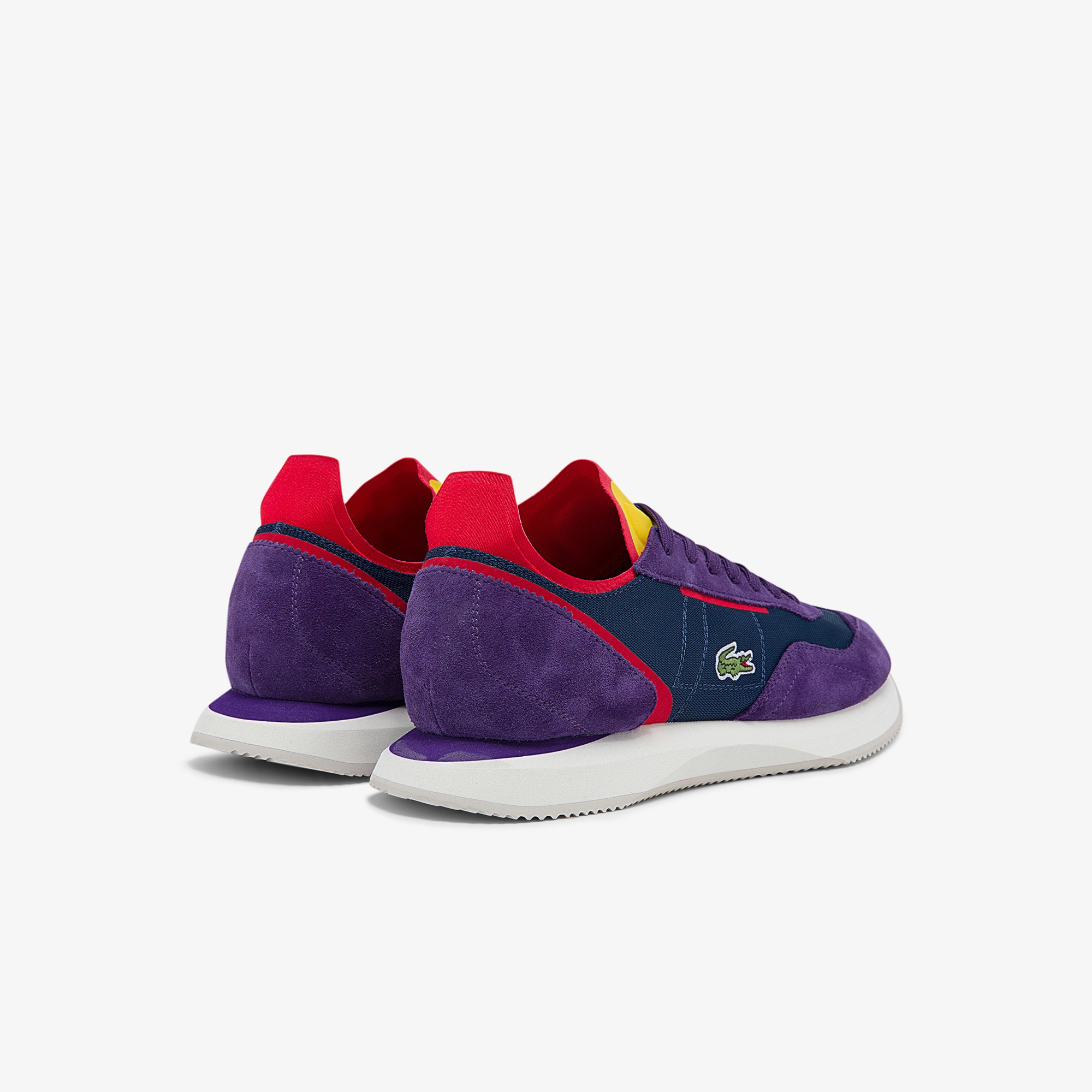 Lacoste Match Break 0121 4 Sma Erkek Lacivert - Mor Sneaker