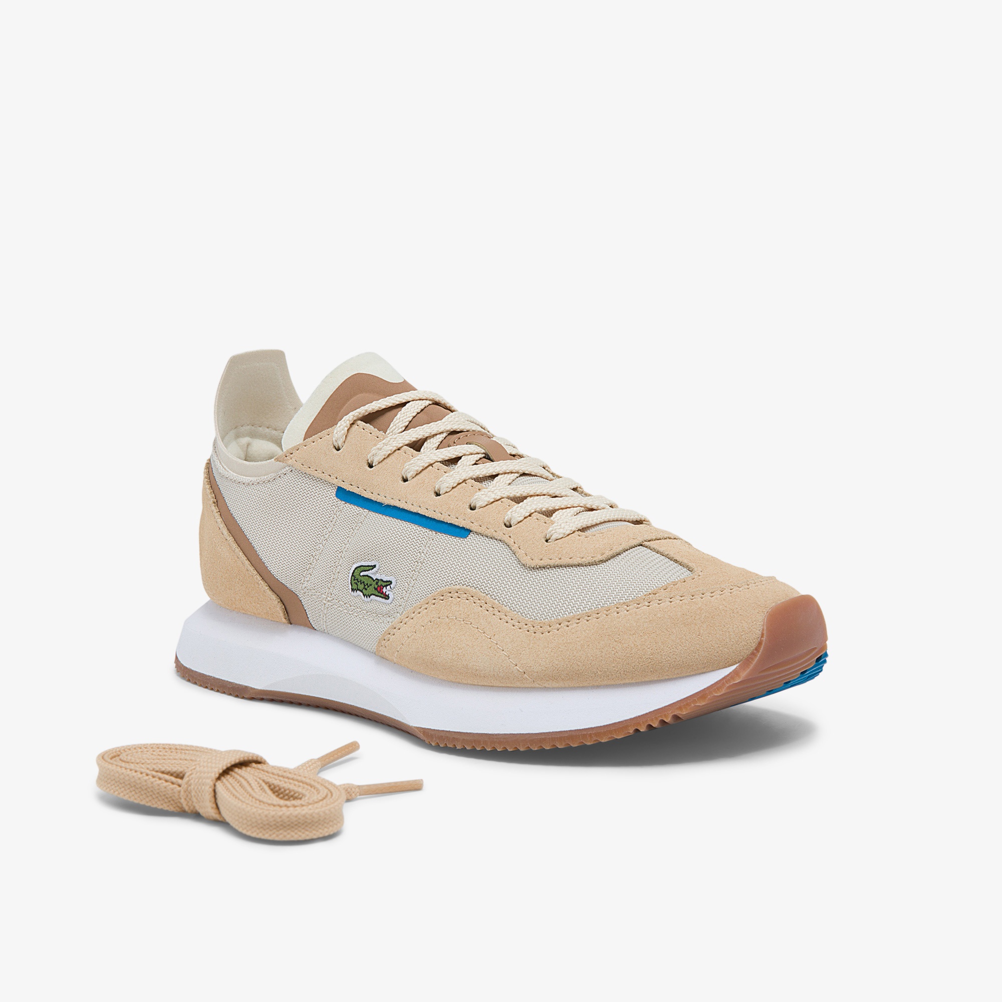 Lacoste Match Break 0121 4 Sfa Kadın Krem Sneaker