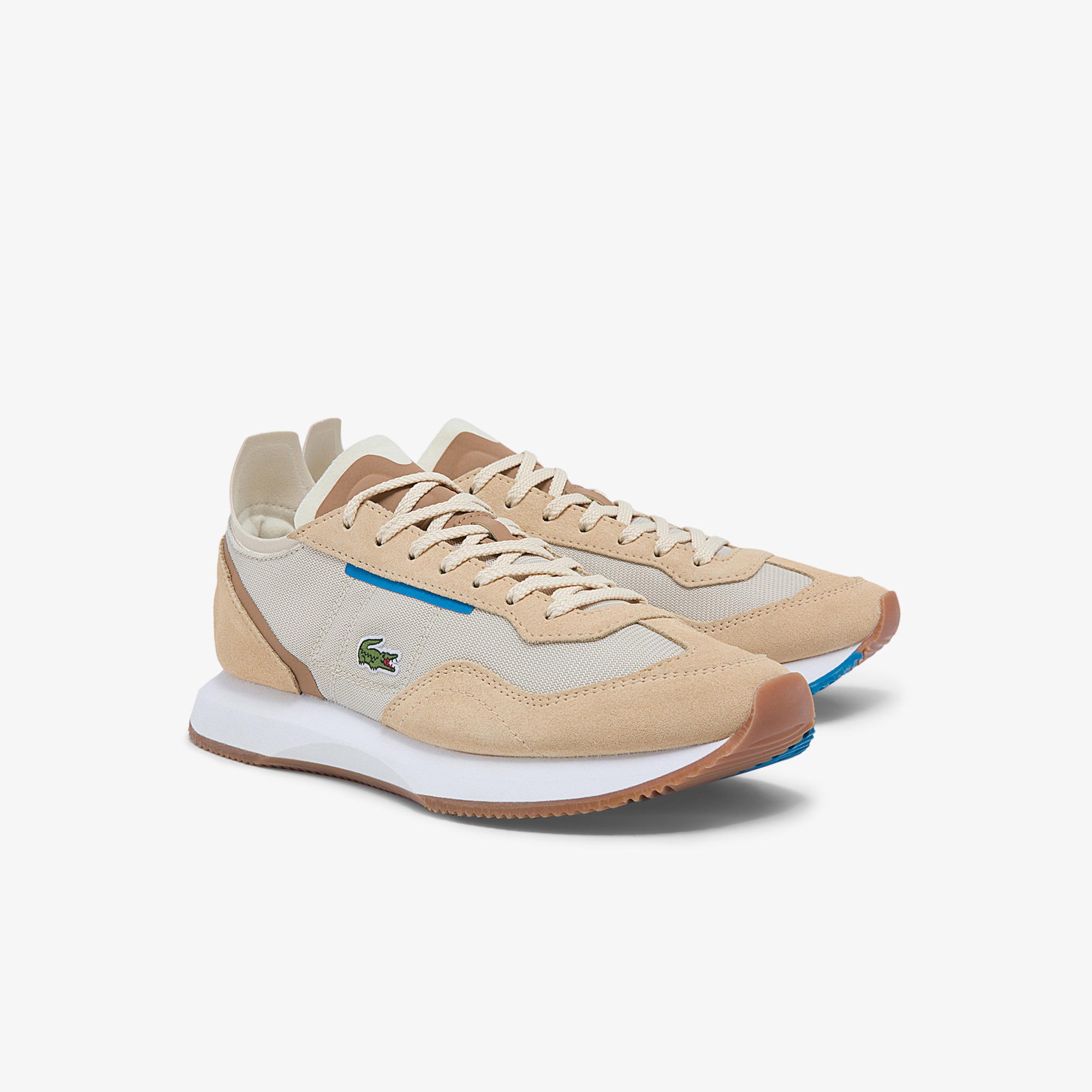Lacoste Match Break 0121 4 Sfa Kadın Krem Sneaker