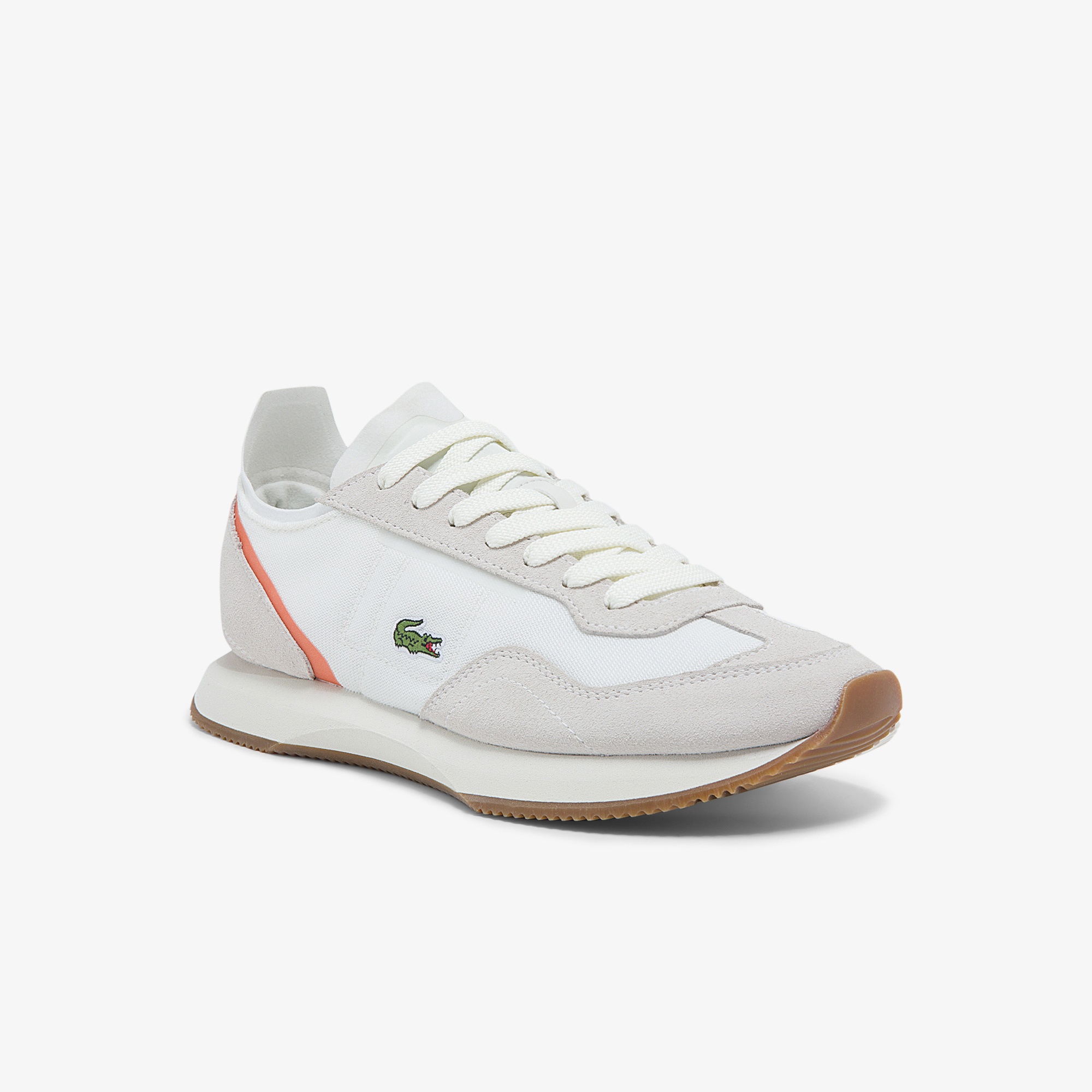 Lacoste Match Break 0121 1 Sfa Kadın Bej Sneaker