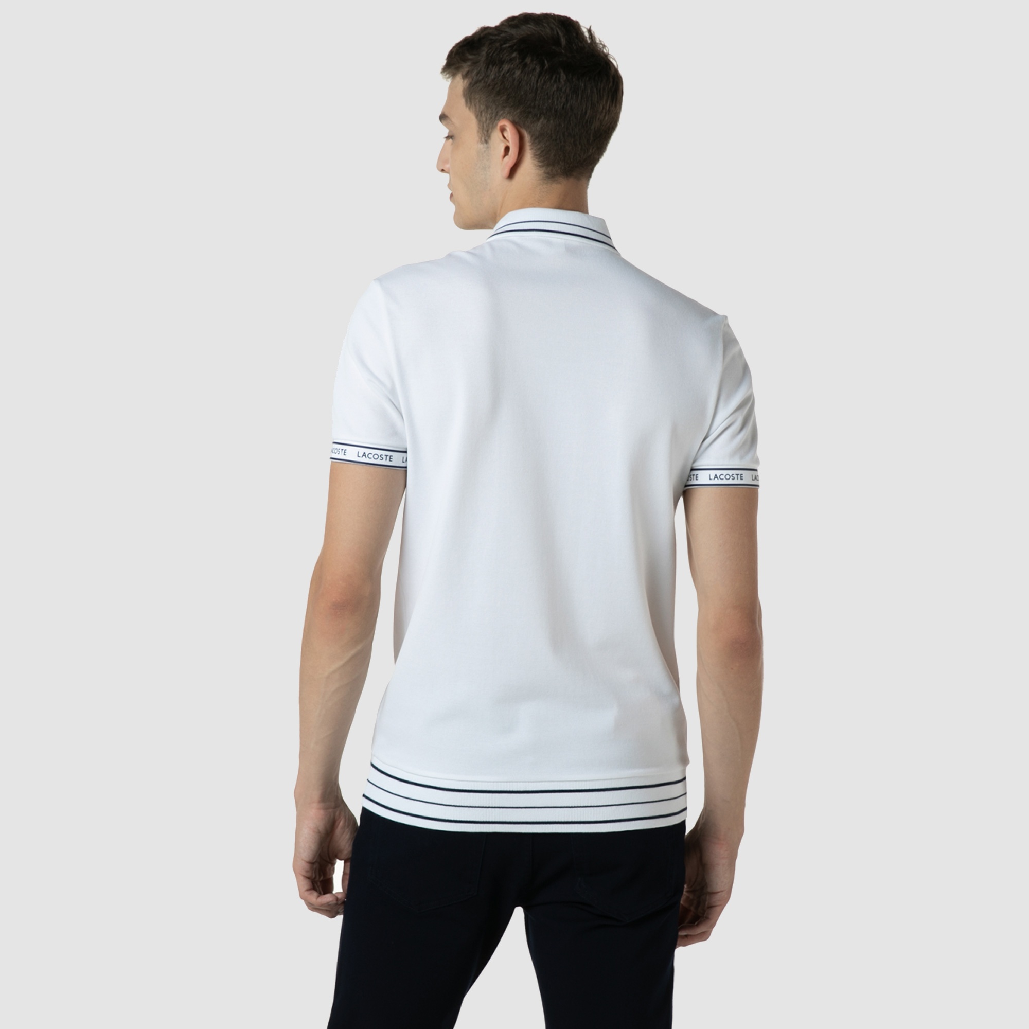 Lacoste Erkek Slim Fit Beyaz Polo