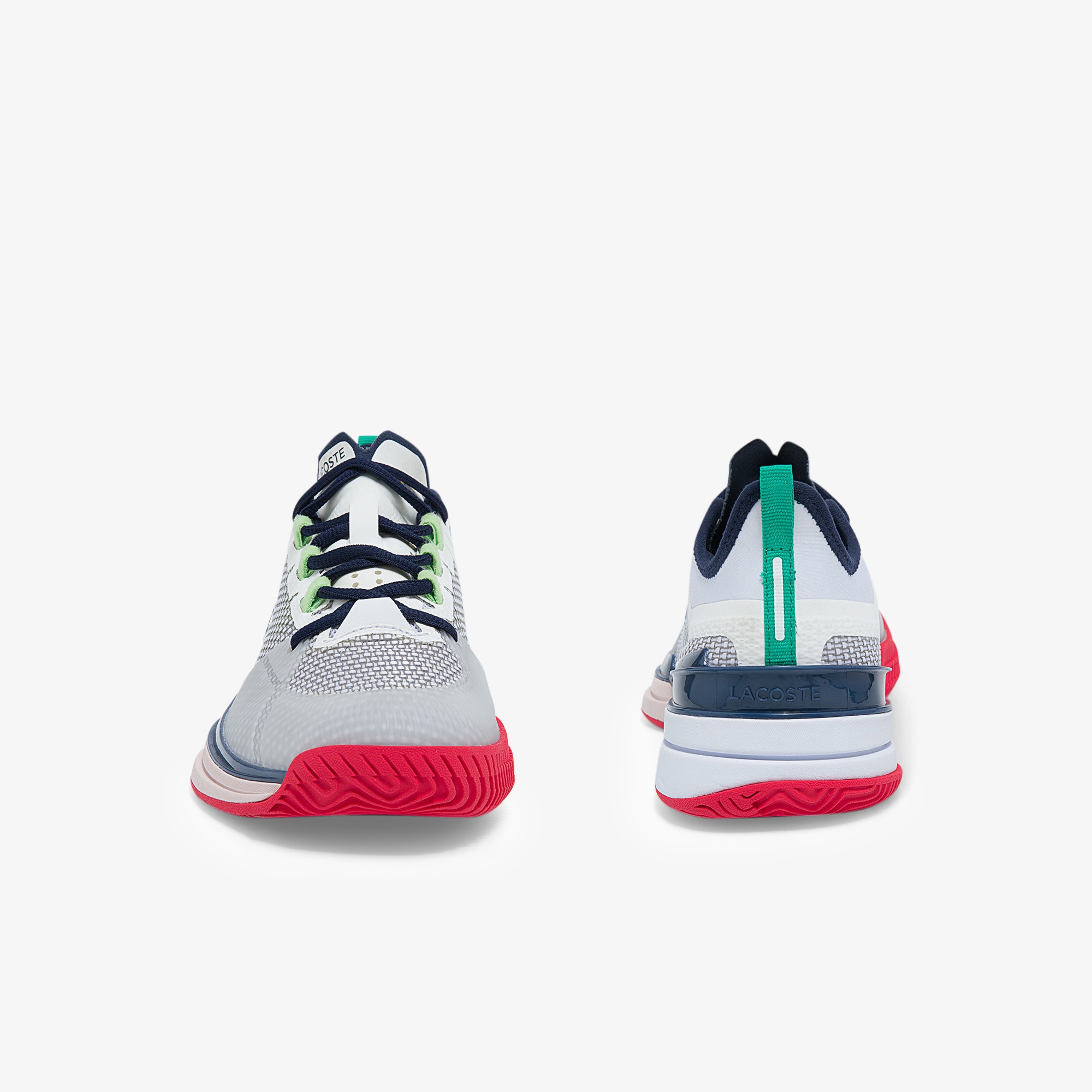 Lacoste Ag-Lt21 Ultra 0921 1 Sfa Kadın Beyaz - Mavi Sneaker