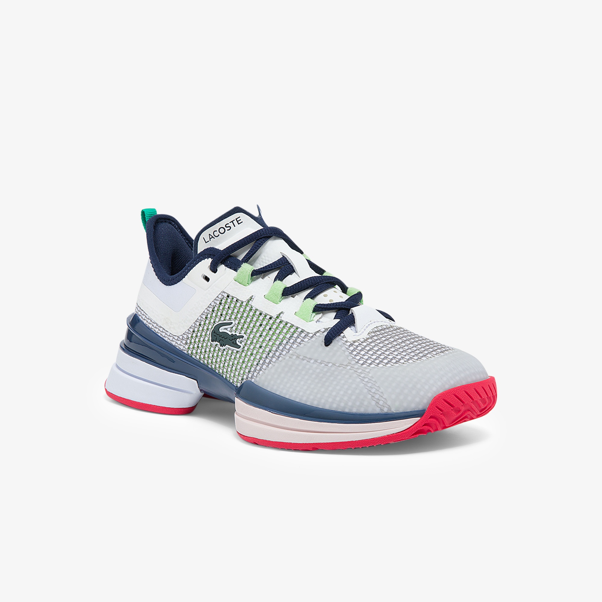Lacoste Ag-Lt21 Ultra 0921 1 Sfa Kadın Beyaz - Mavi Sneaker