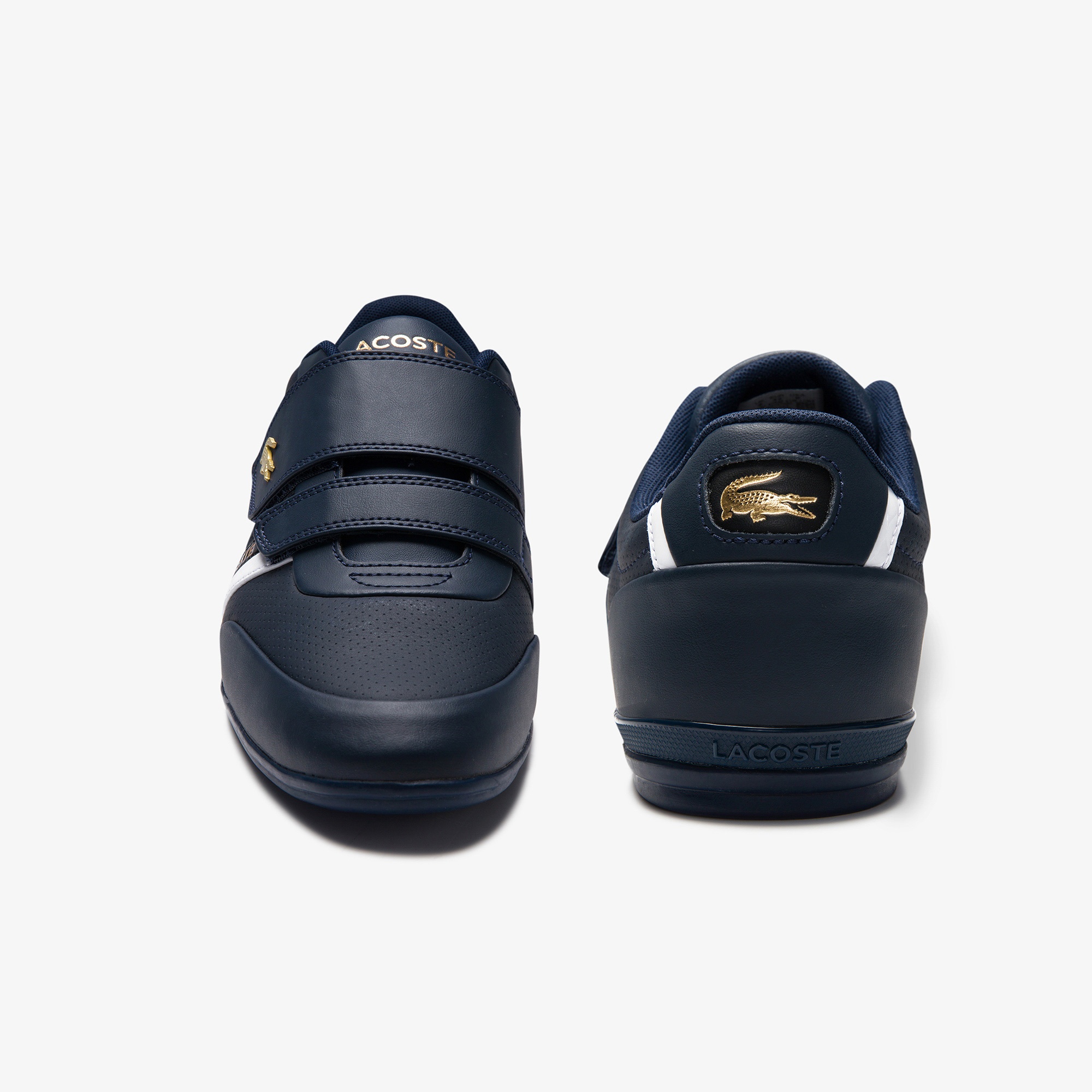 Lacoste Misano Strap 0120 1 Cma Erkek Lacivert - Siyah Sneaker
