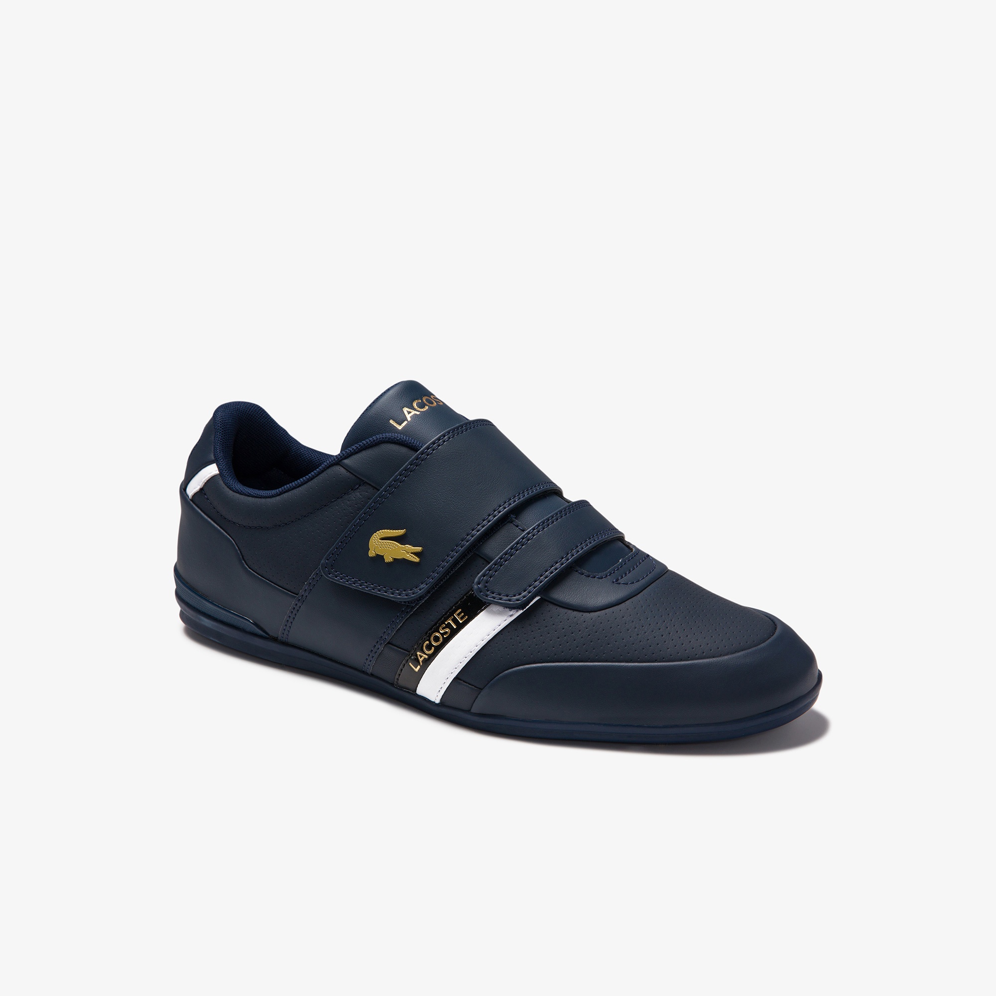 Lacoste Misano Strap 0120 1 Cma Erkek Lacivert - Siyah Sneaker