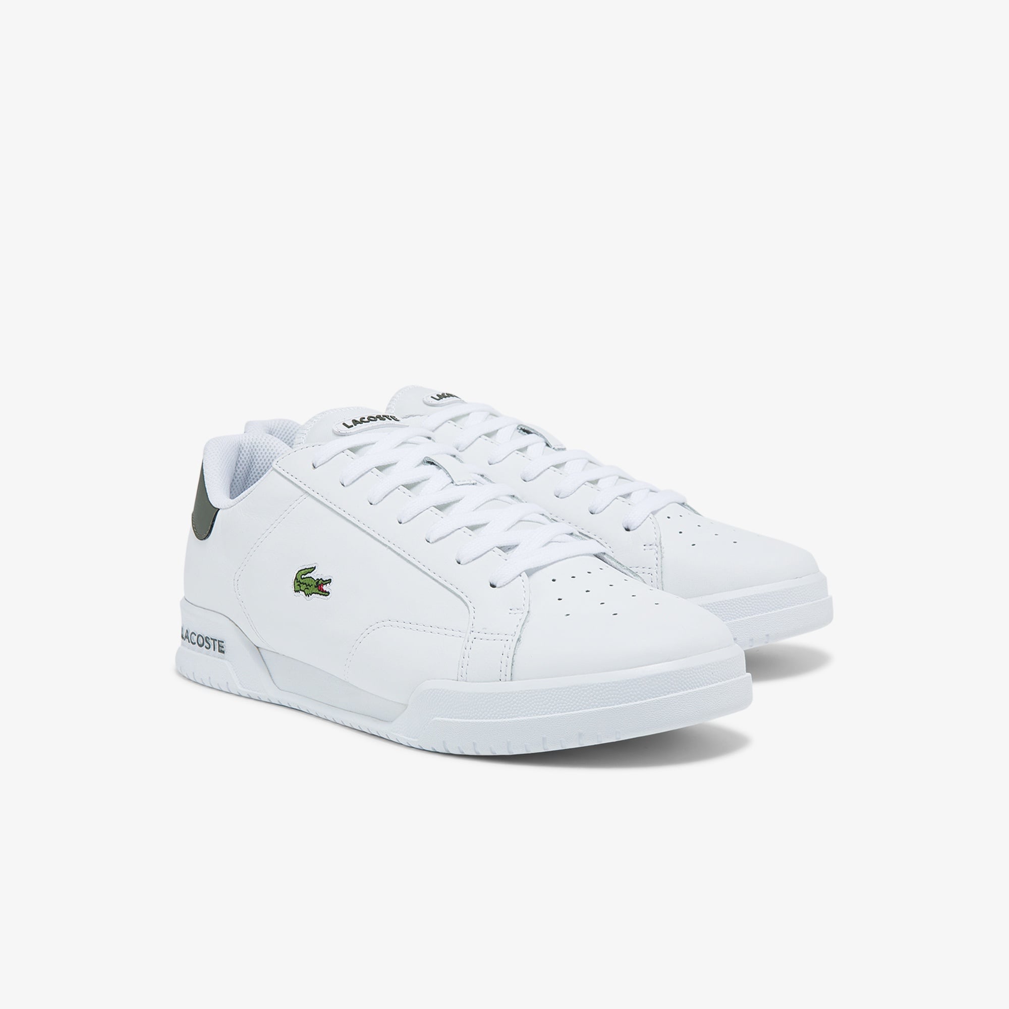 Lacoste Twin Serve 0121 1 Sma Erkek Beyaz Sneaker