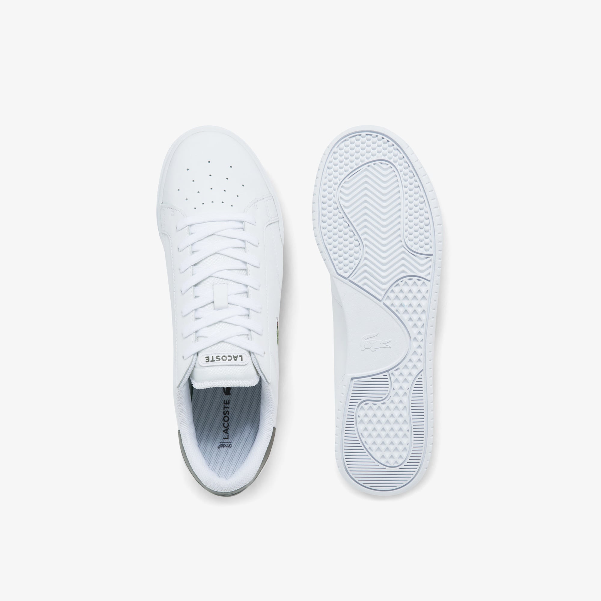 Lacoste Twin Serve 0121 1 Sma Erkek Beyaz Sneaker