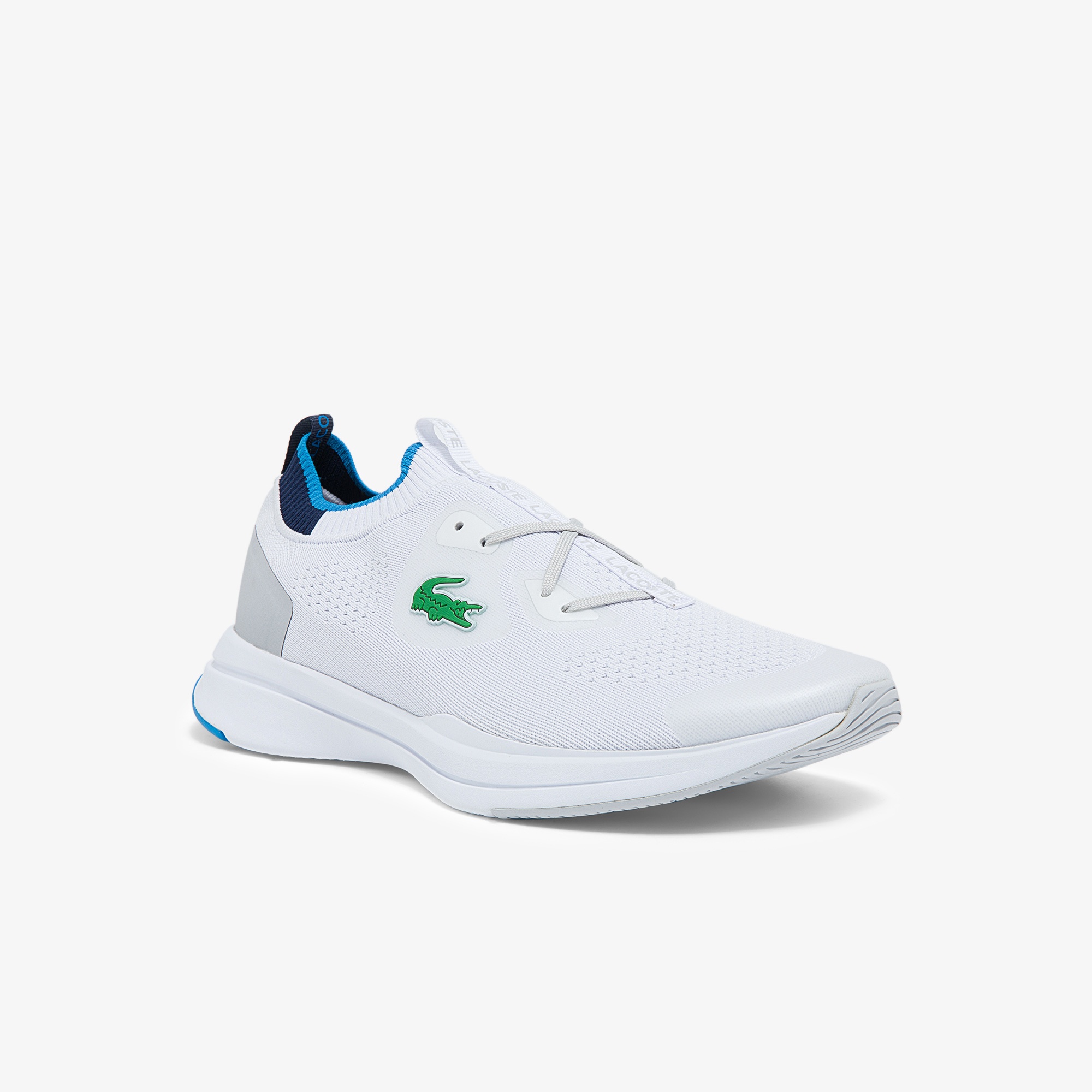 Lacoste Run Spin Knit Erkek Beyaz Sneaker