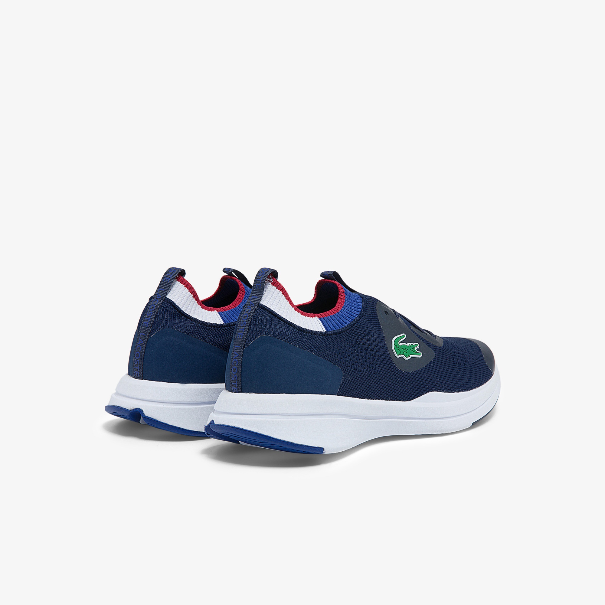 Lacoste Run Spin Knit 0121 1 Sma Erkek Lacivert Sneaker