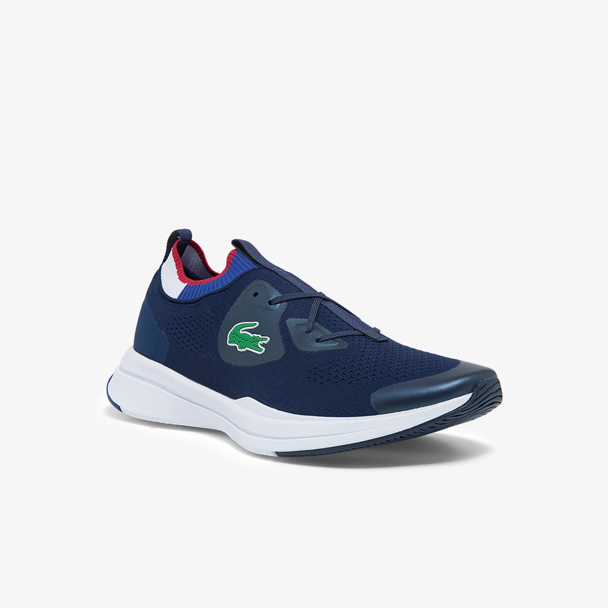 Lacoste Run Spin Knit 0121 1 Sma Erkek Lacivert Sneaker