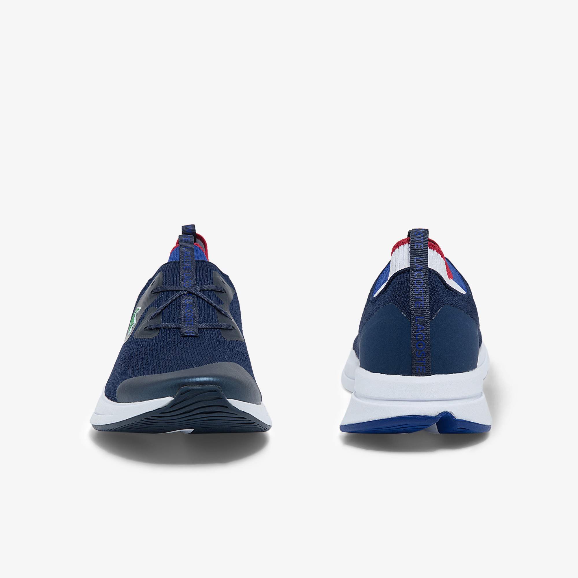 Lacoste Run Spin Knit 0121 1 Sma Erkek Lacivert Sneaker
