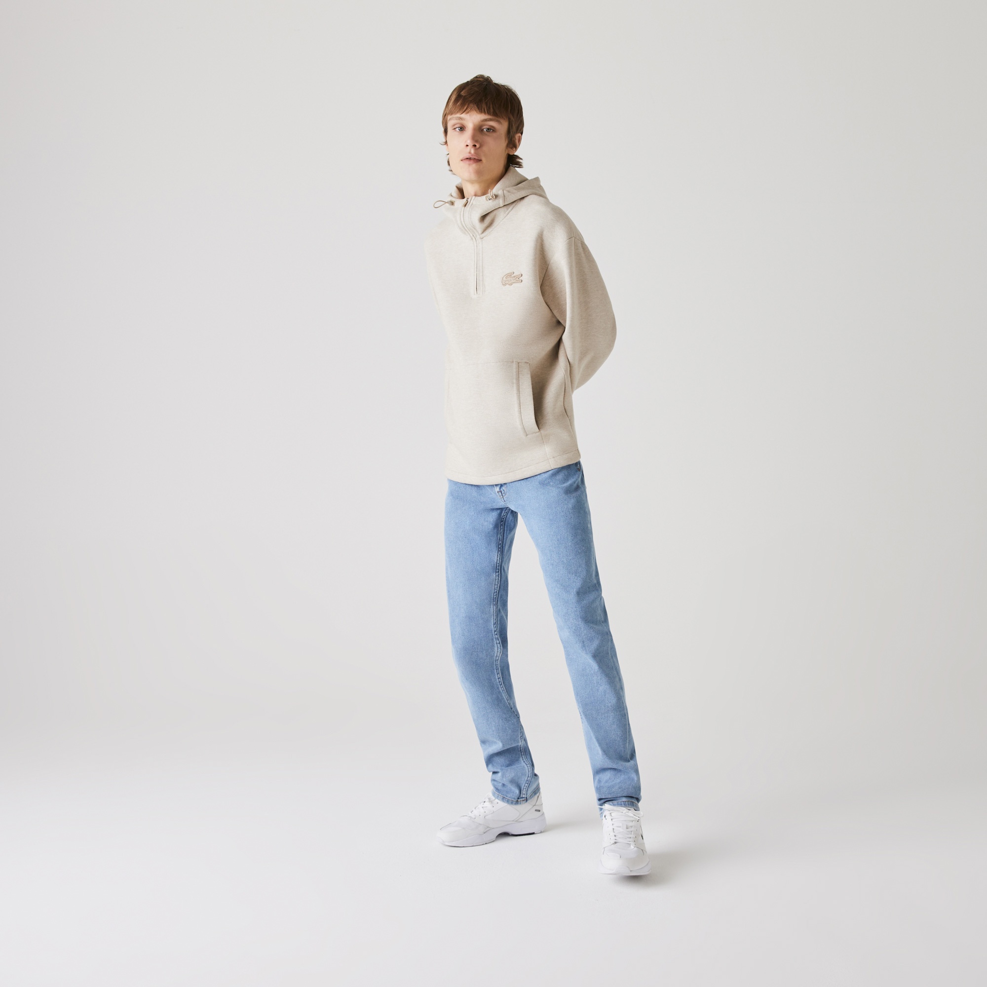 Lacoste Erkek Slim Fit Mavi Pantolon
