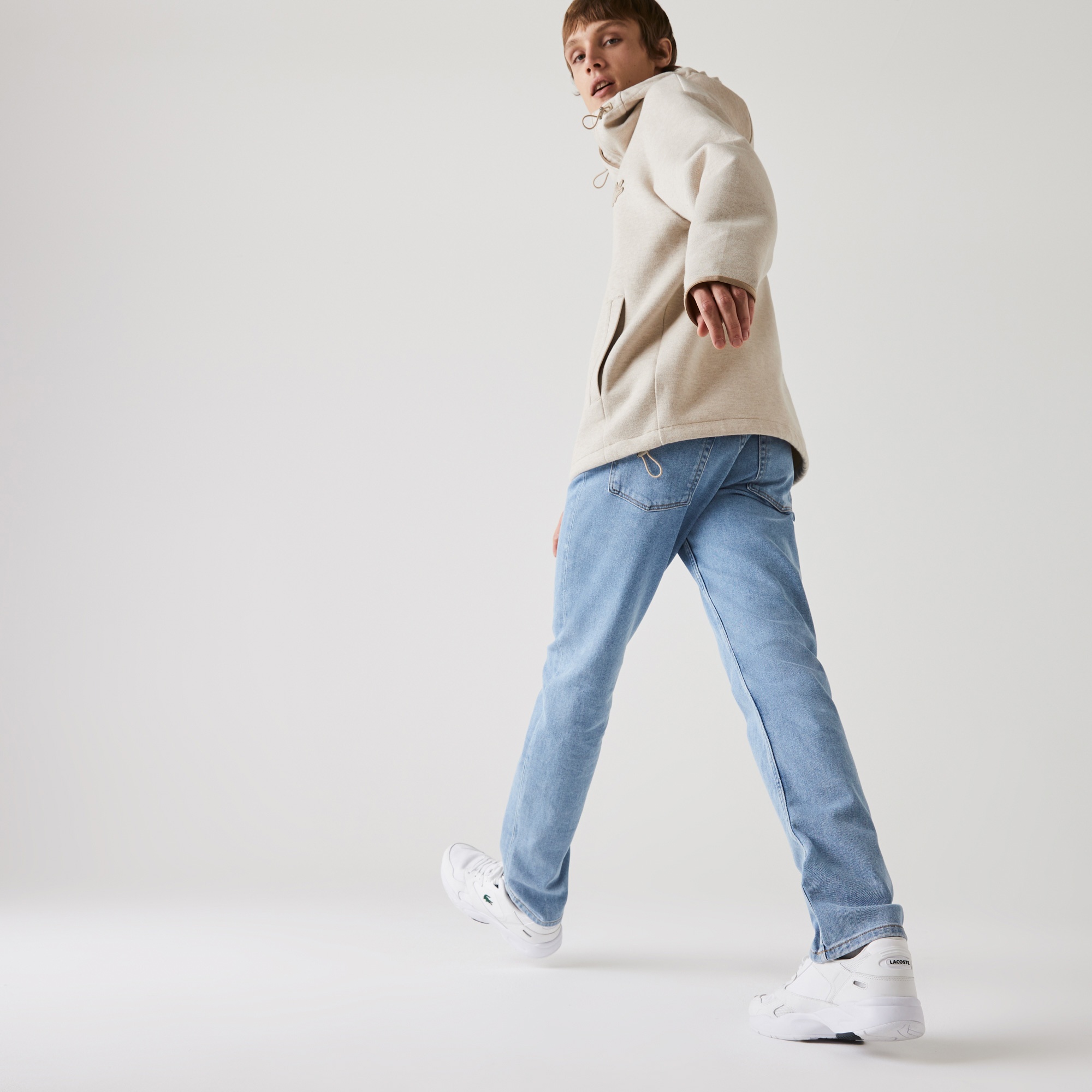 Lacoste Erkek Slim Fit Mavi Pantolon