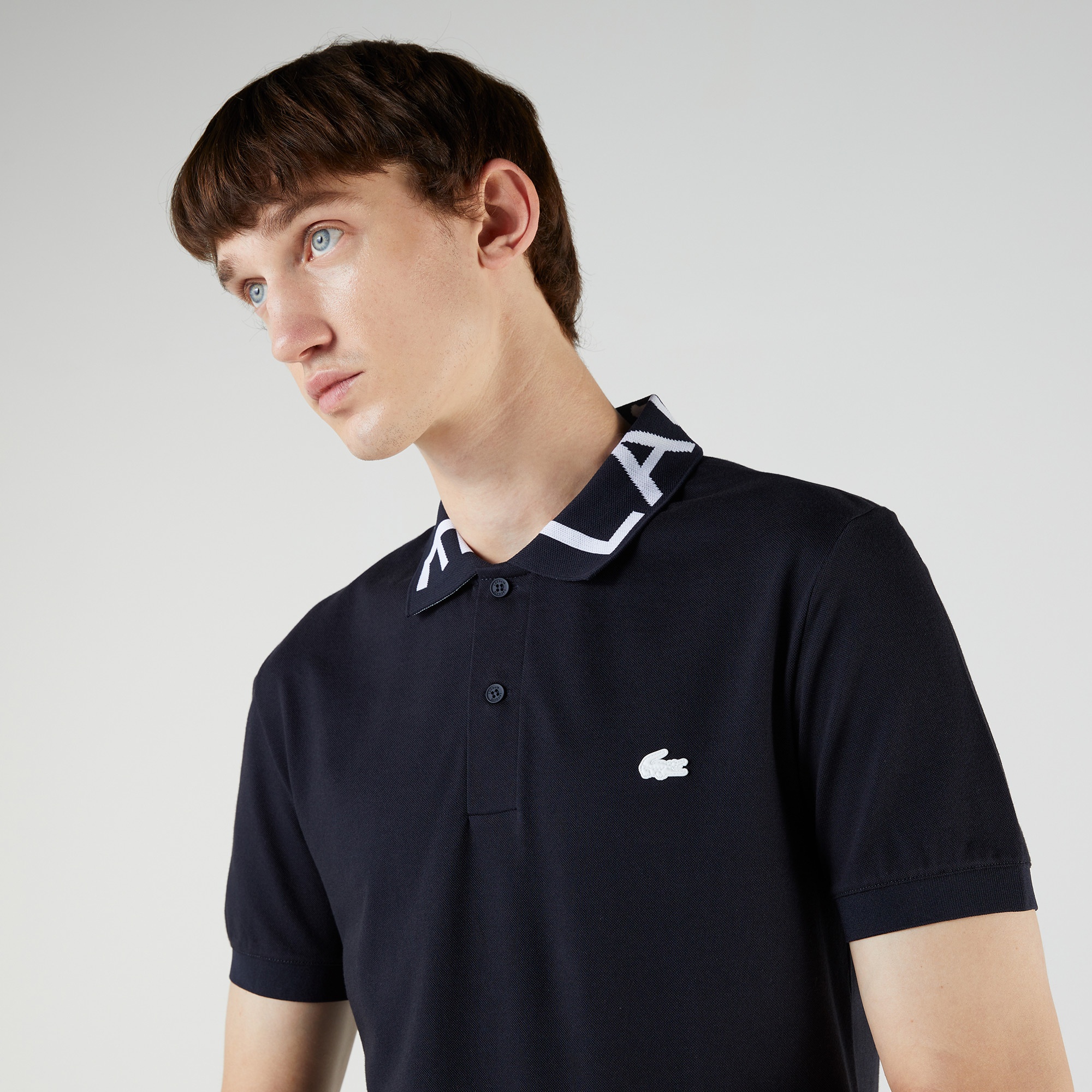 Lacoste Erkek Slim Fit Kısa Kollu Lacivert Polo