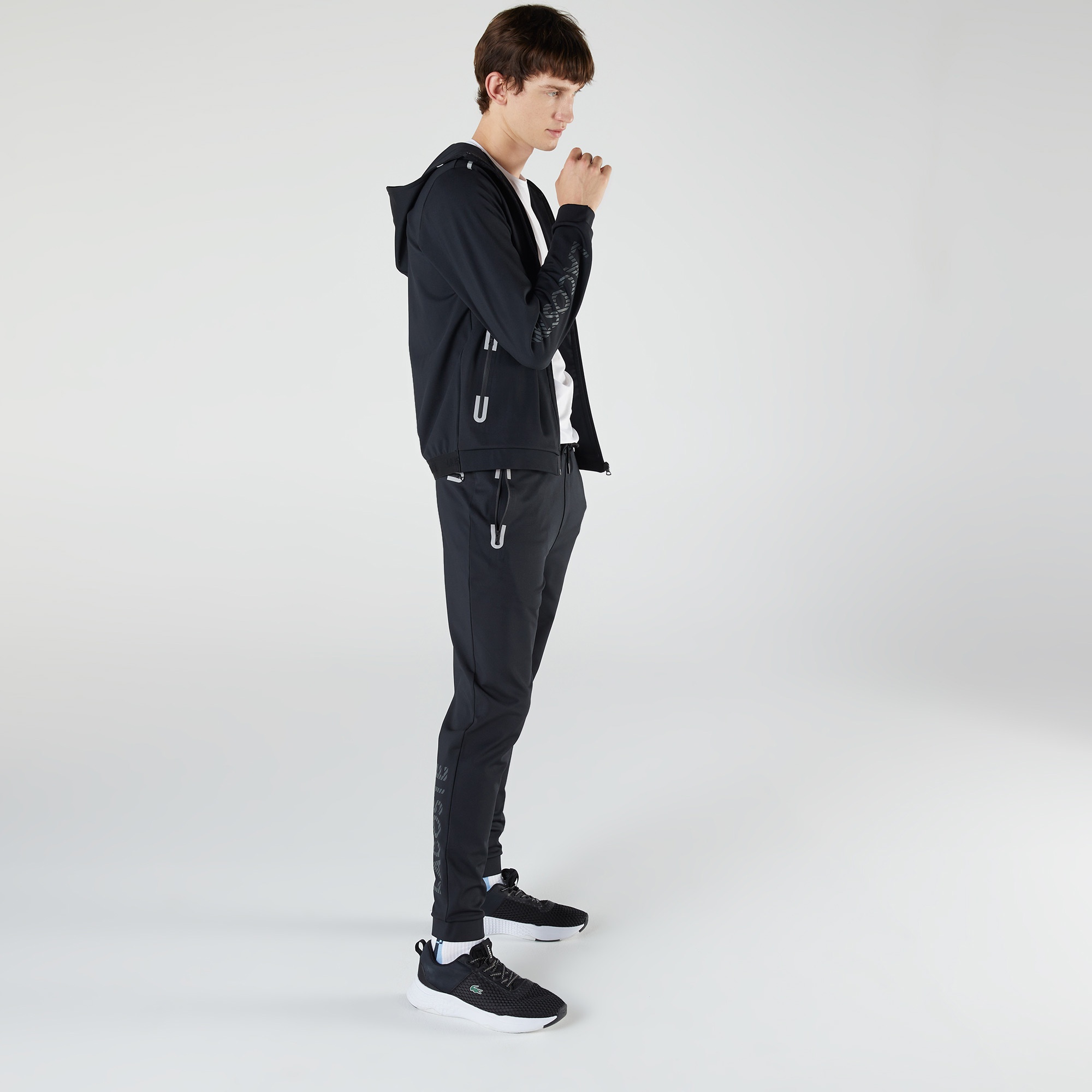 Lacoste Erkek Slim Fit Siyah Eşofman Altı